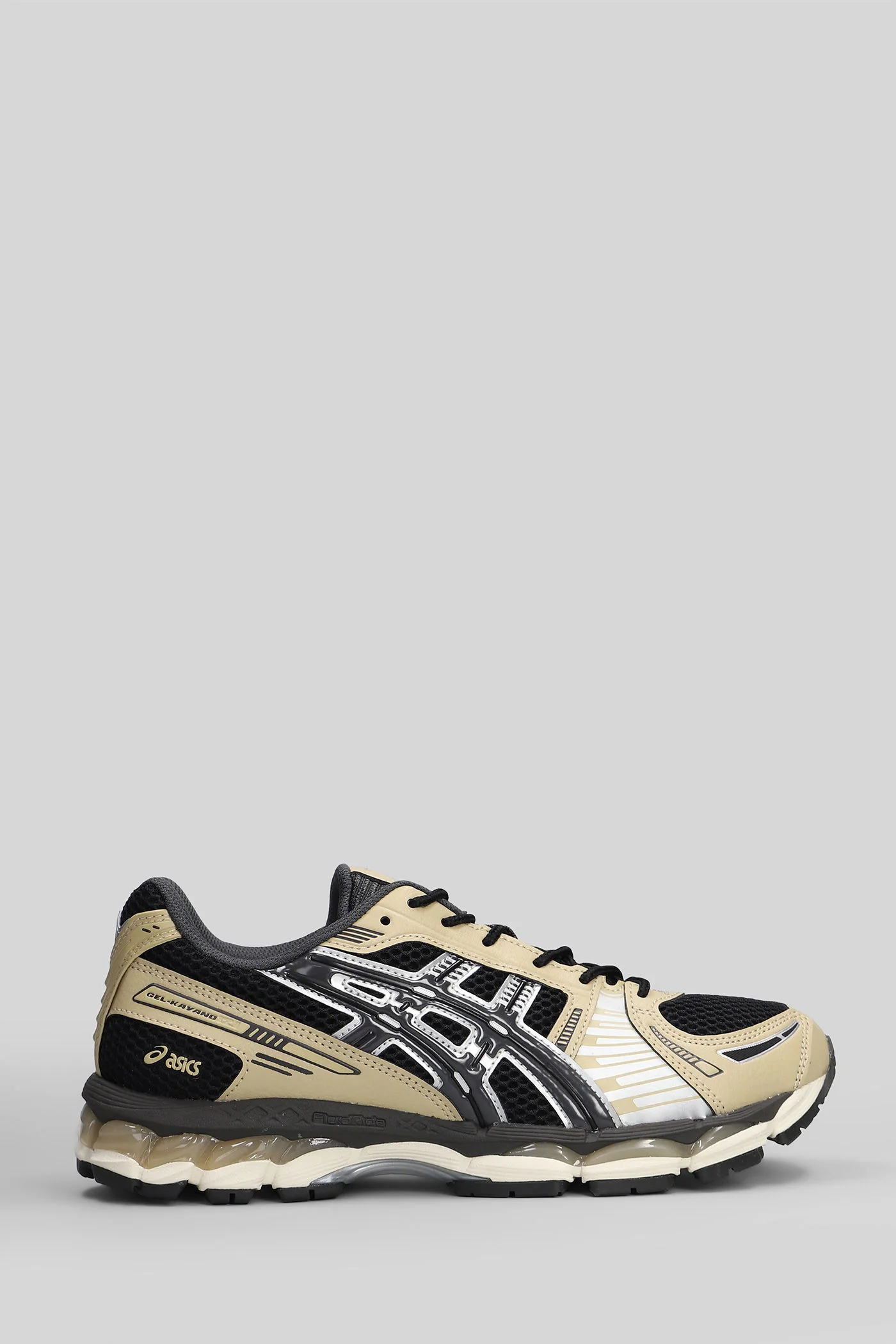 Gel-Kayano 12.1 Sneakers in black leather and fabric - Image 6