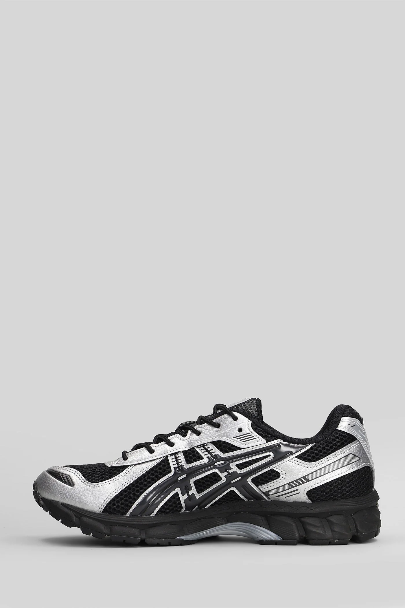 Gel-Kayano 12.1 Sneakers in black leather and fabric - Image 3
