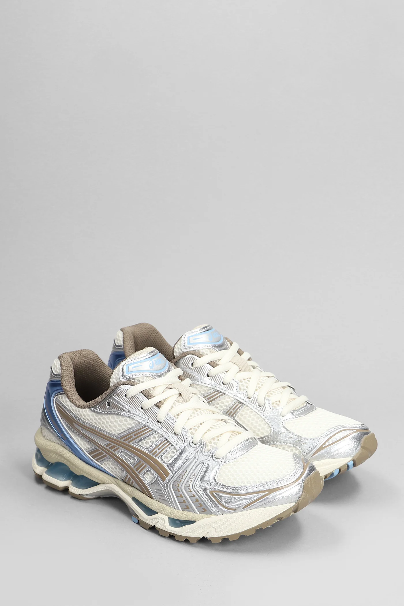 Gel-Kayano 14 Sneakers in beige leather and fabric - Image 2