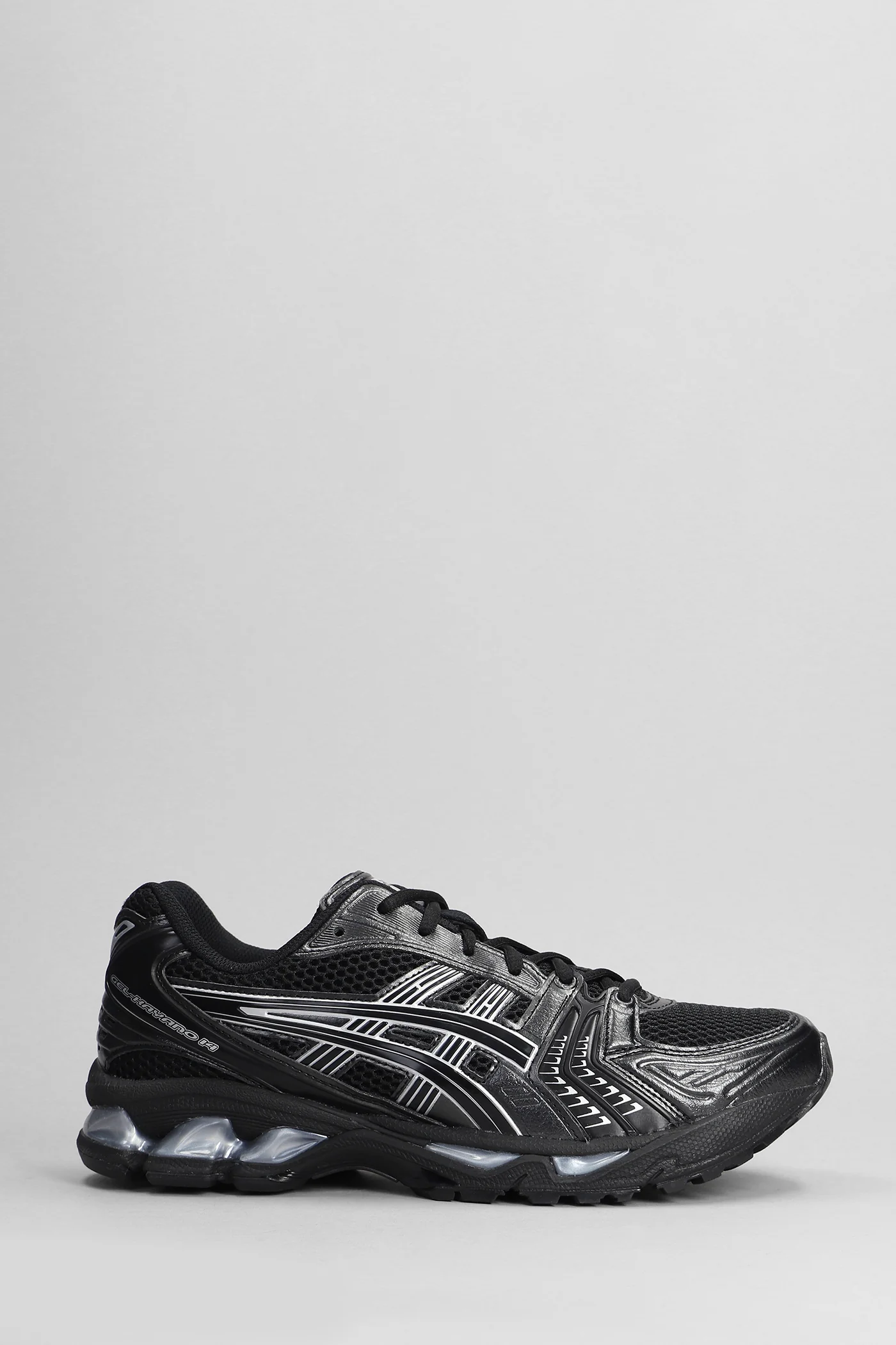 Gel-Kayano 14 Sneakers in black leather and fabric