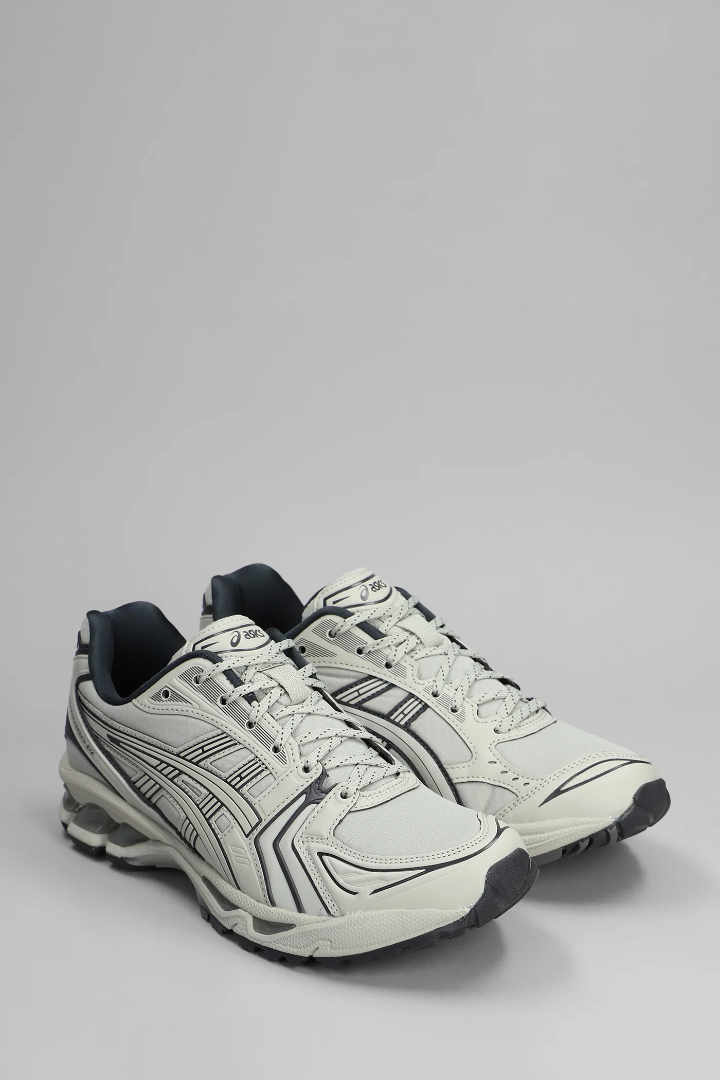 Gel-Kayano 14 Sneakers in grey leather and fabric - Image 2