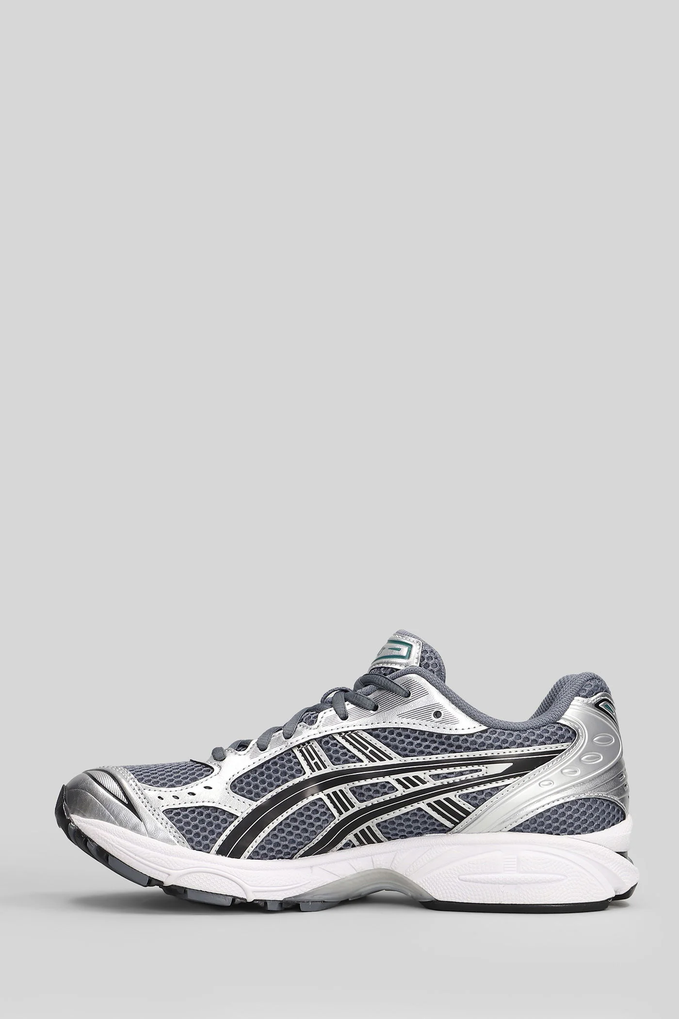 Gel-Kayano 14 Sneakers in silver leather and fabric - Image 3