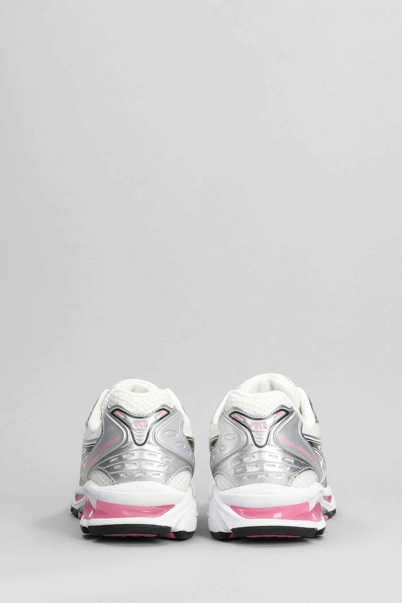 Gel-Kayano 14 Sneakers in silver leather and fabric - Image 4