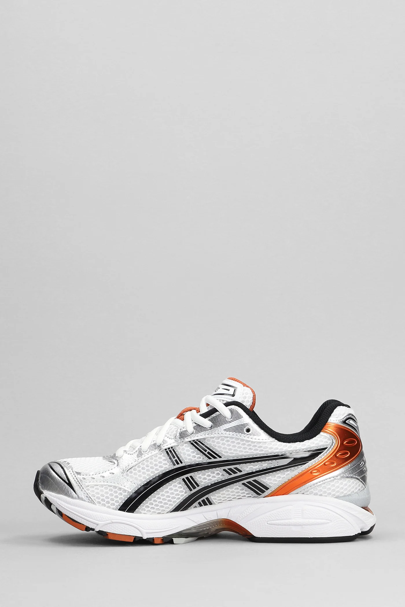 Gel-Kayano 14 Sneakers in silver leather and fabric - Image 3