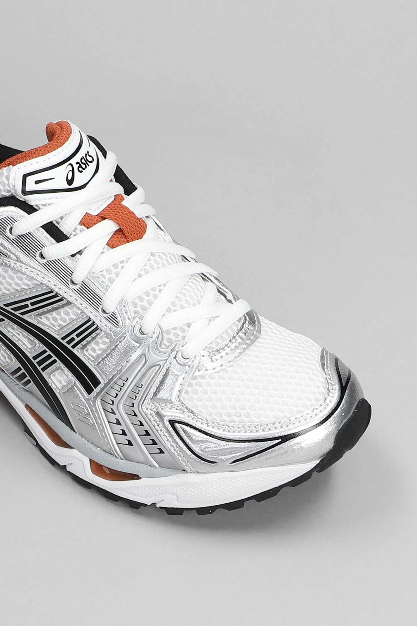 Gel-Kayano 14 Sneakers in silver leather and fabric - Image 5