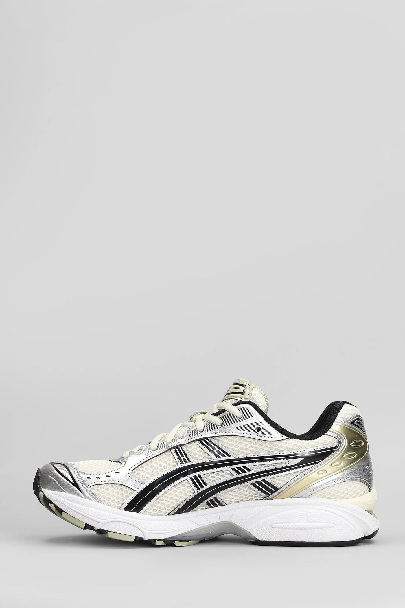 Gel-Kayano 14 Sneakers in silver leather and fabric - Image 3