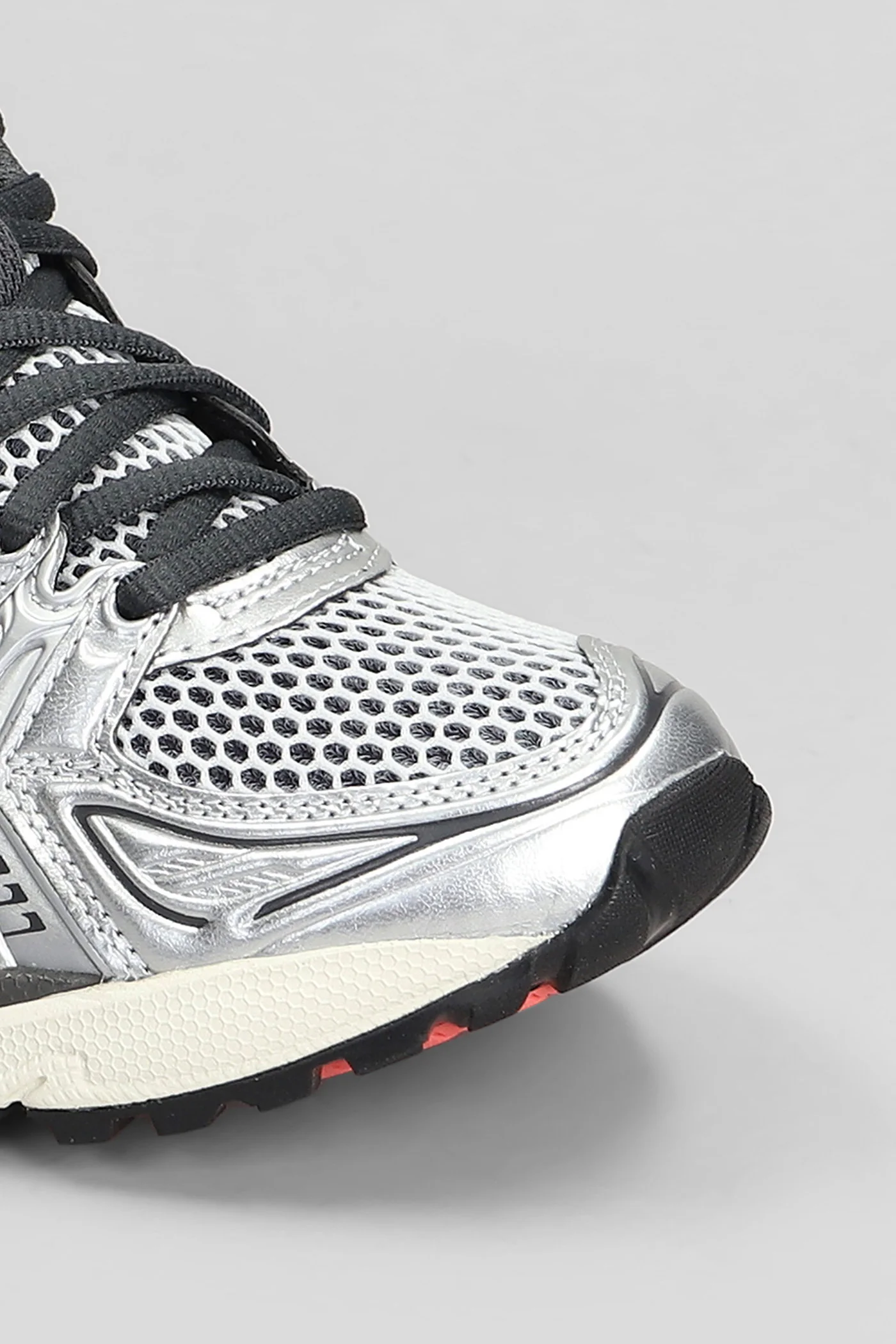 Gel-Kayano 14 Sneakers in silver leather and fabric - Image 5