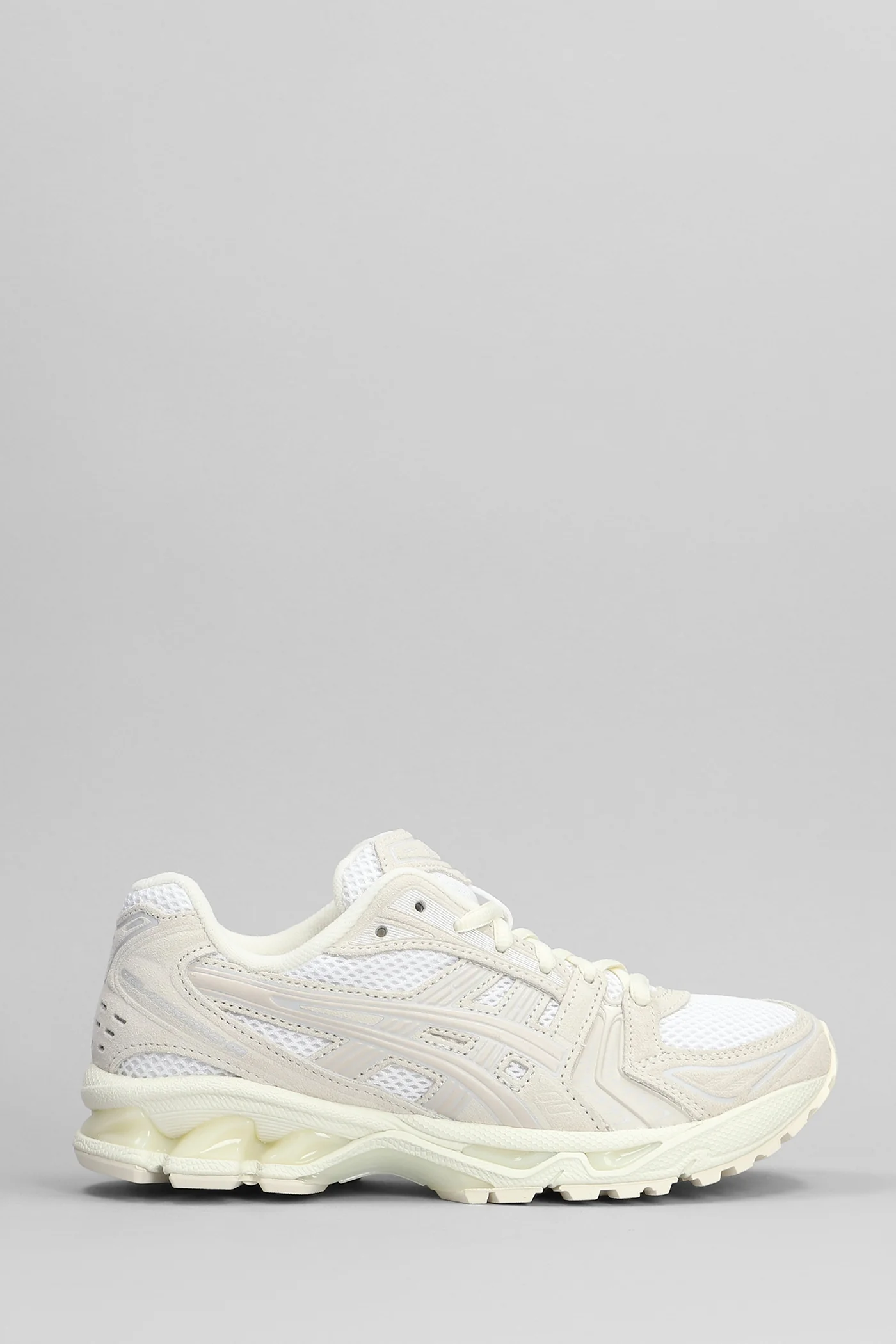 Gel-Kayano 14 Sneakers in white leather and fabric