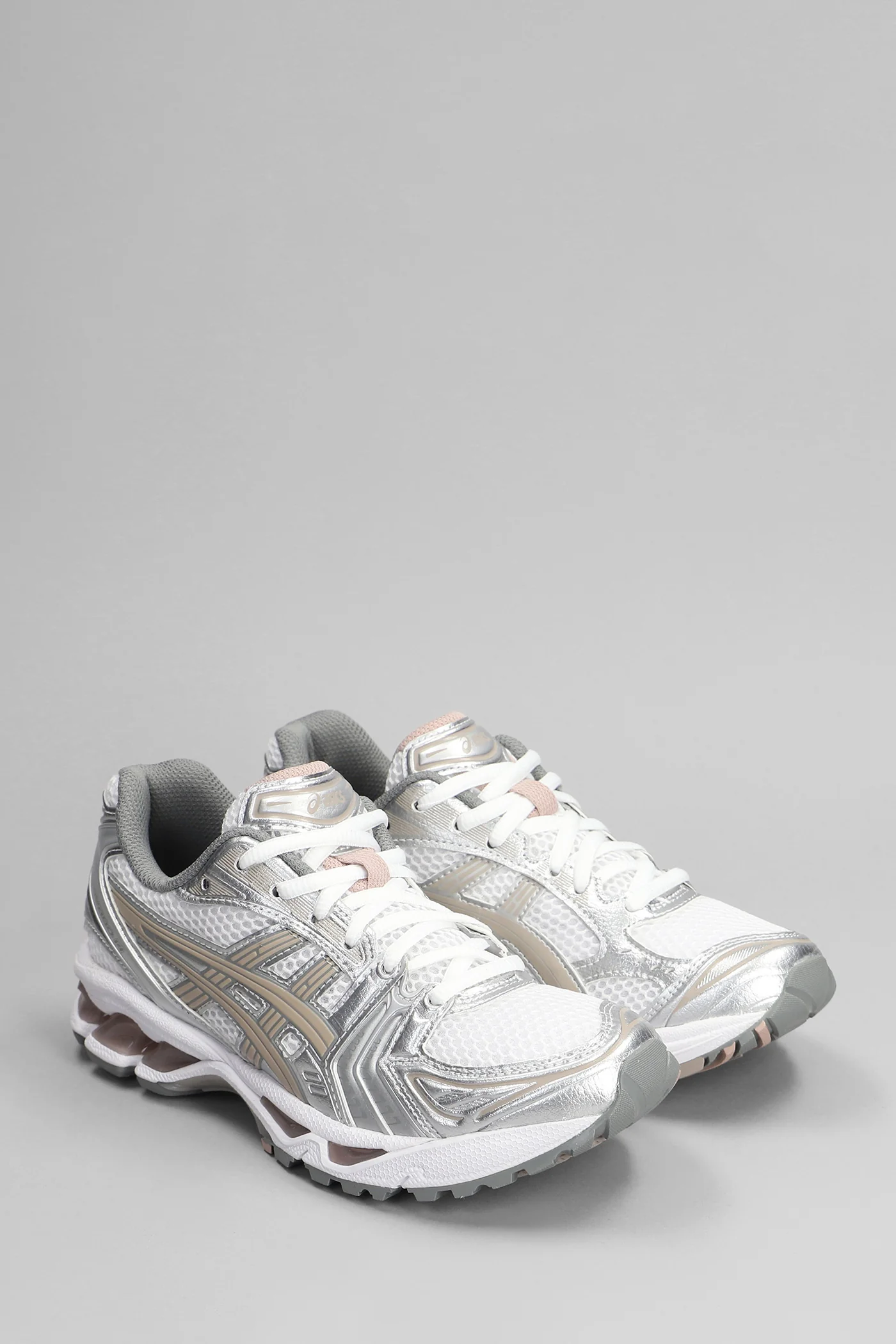 Gel-Kayano 14 Sneakers in white leather and fabric - Image 2