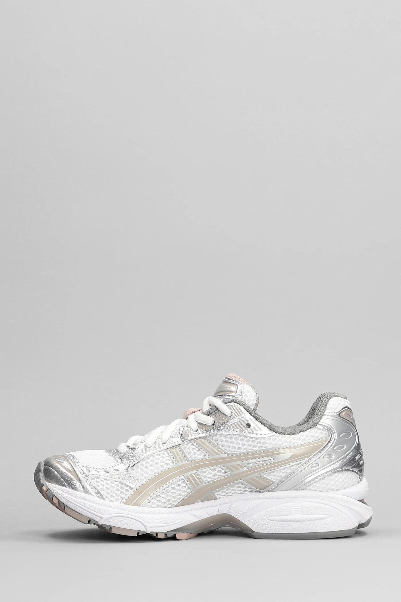 Gel-Kayano 14 Sneakers in white leather and fabric - Image 3