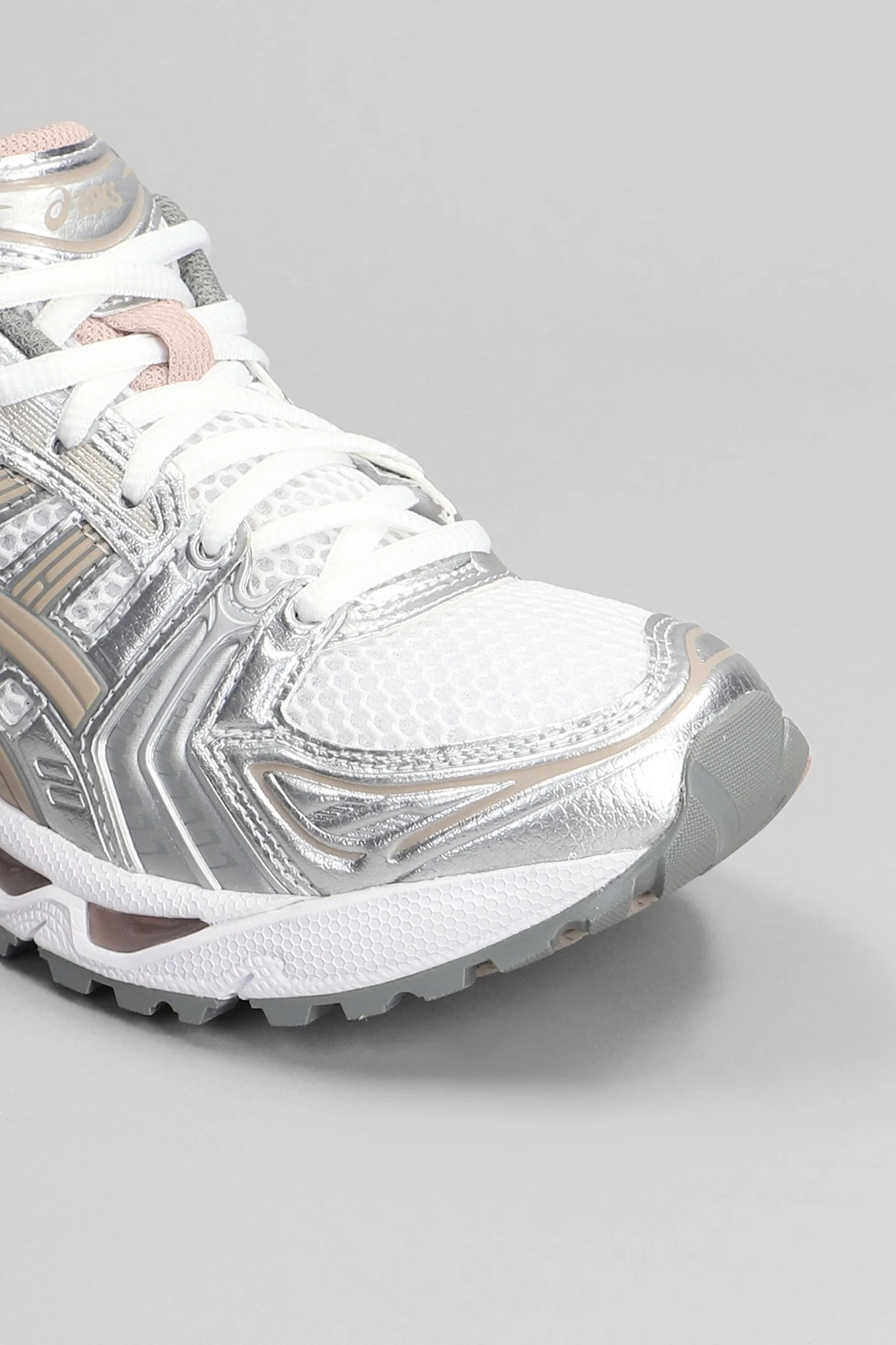 Gel-Kayano 14 Sneakers in white leather and fabric - Image 5