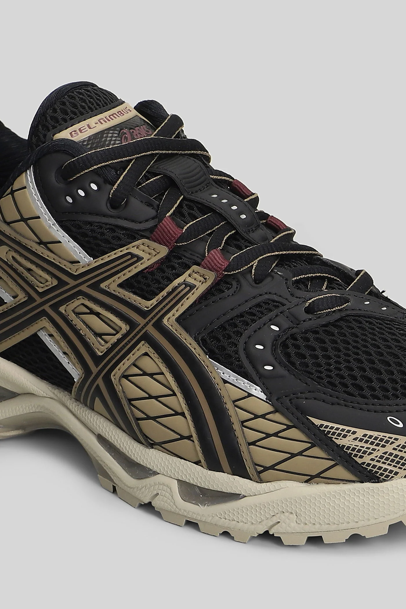 Gel-Nimbus 10.1 Gtx Sneakers in black leather and fabric - Image 5