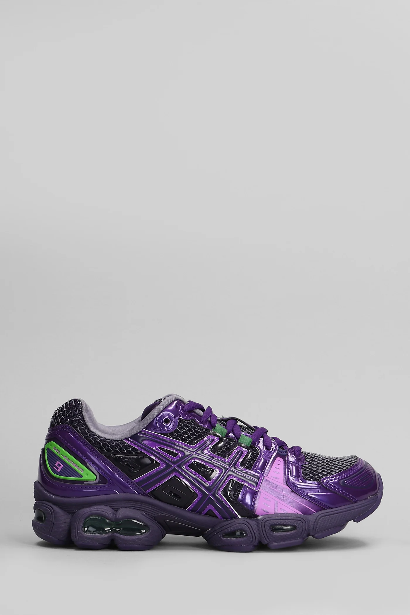 Gel-Nimbus Sneakers in Viola leather and fabric - Image 46