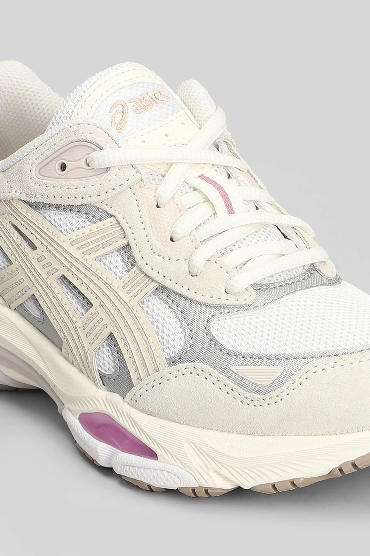 Gel-Nyc 2.0 Sneakers in white Suede and fabric - Image 5