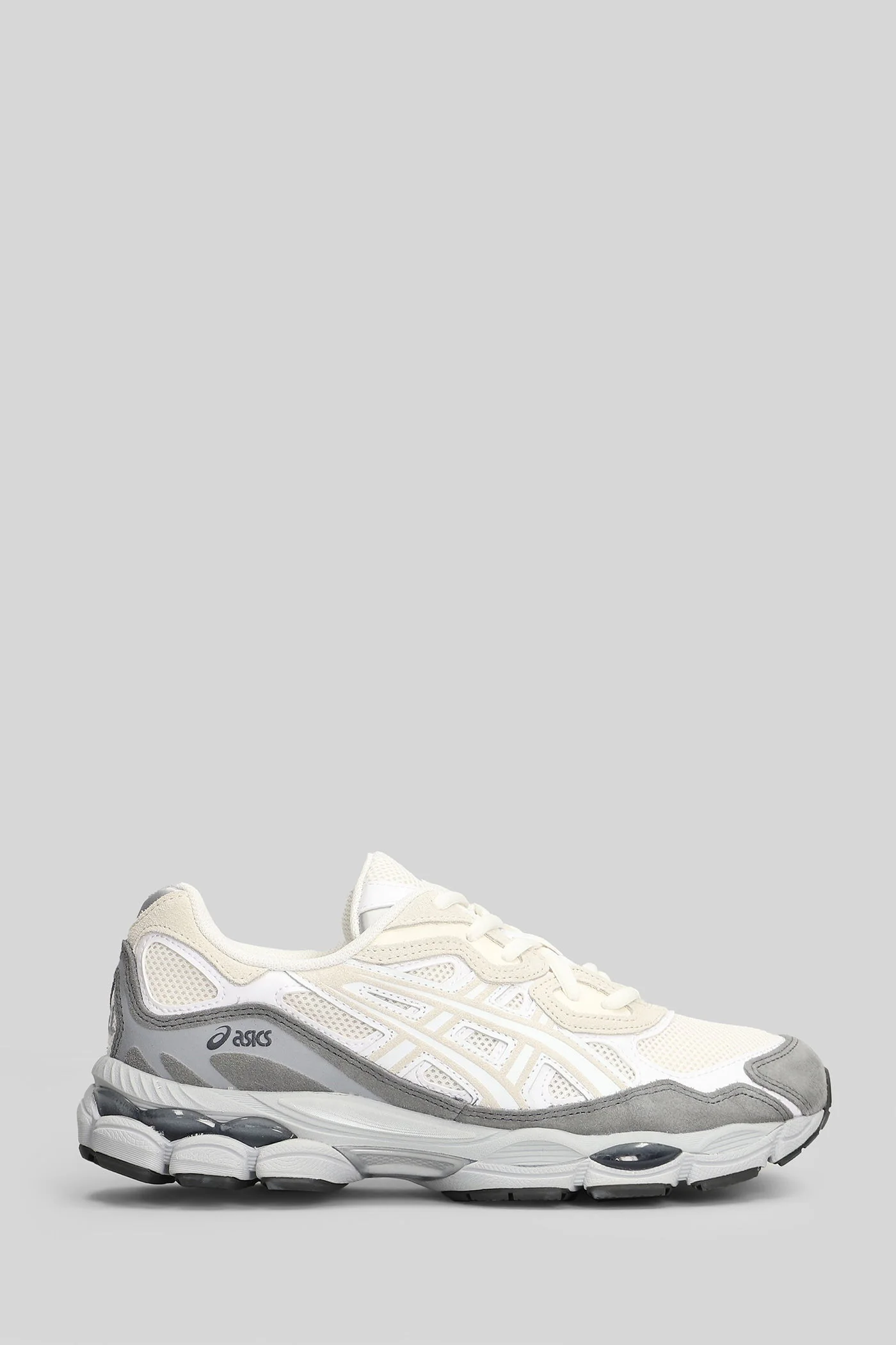 Gel-Nyc Sneakers in beige Suede and fabric