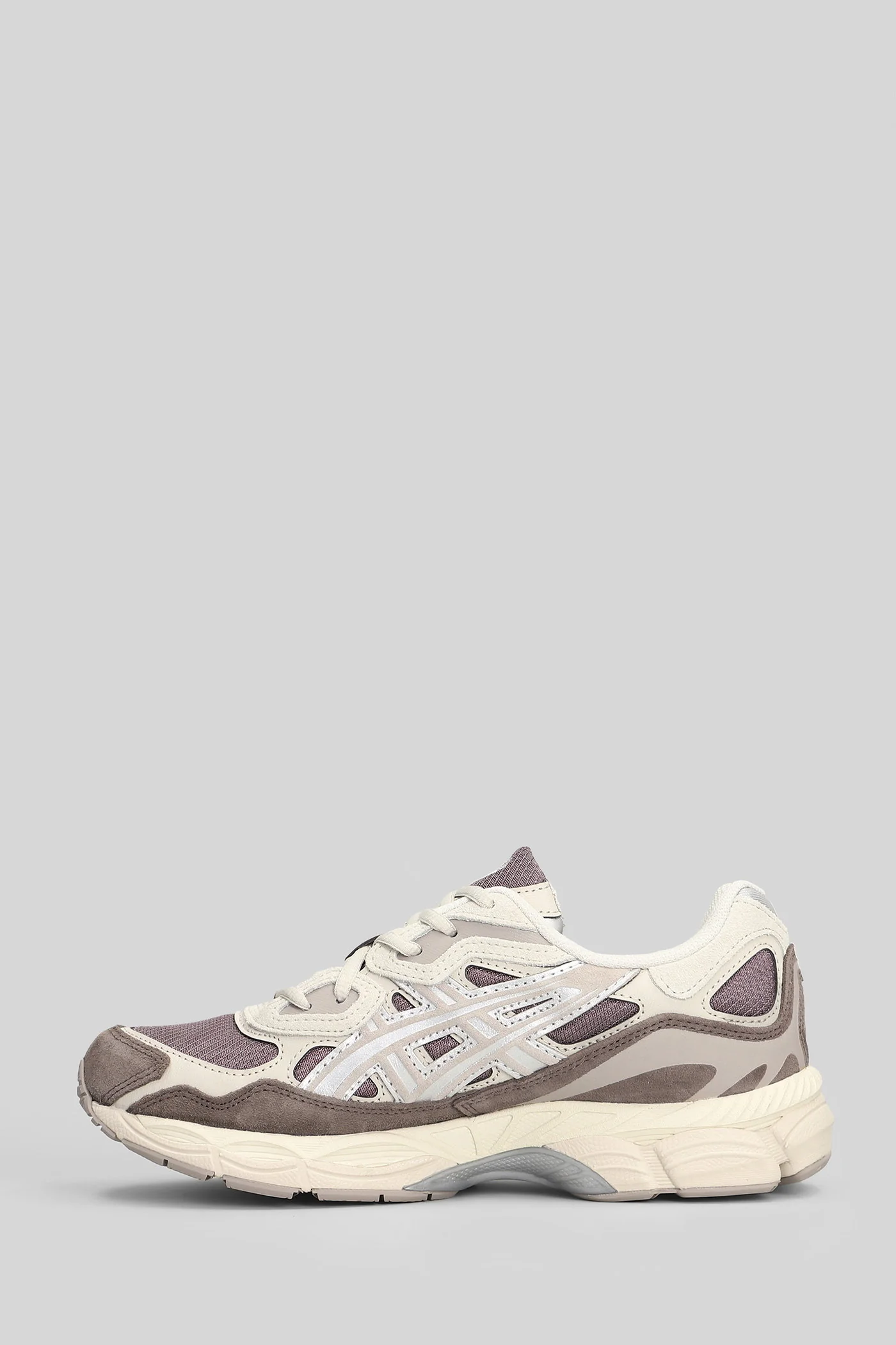 Gel-Nyc Sneakers in beige suede and leather - Image 3