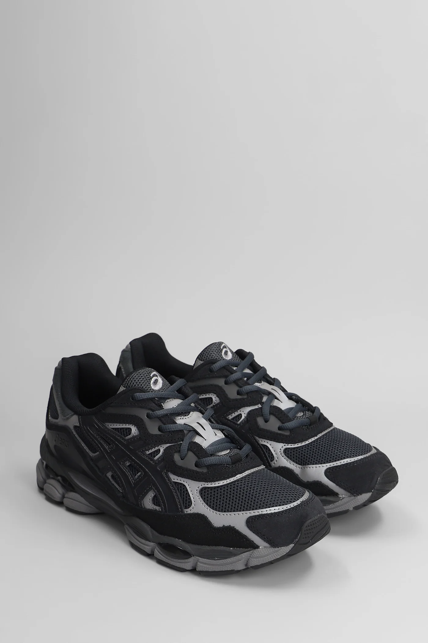 Gel-Nyc Sneakers in black Suede and fabric - Image 2