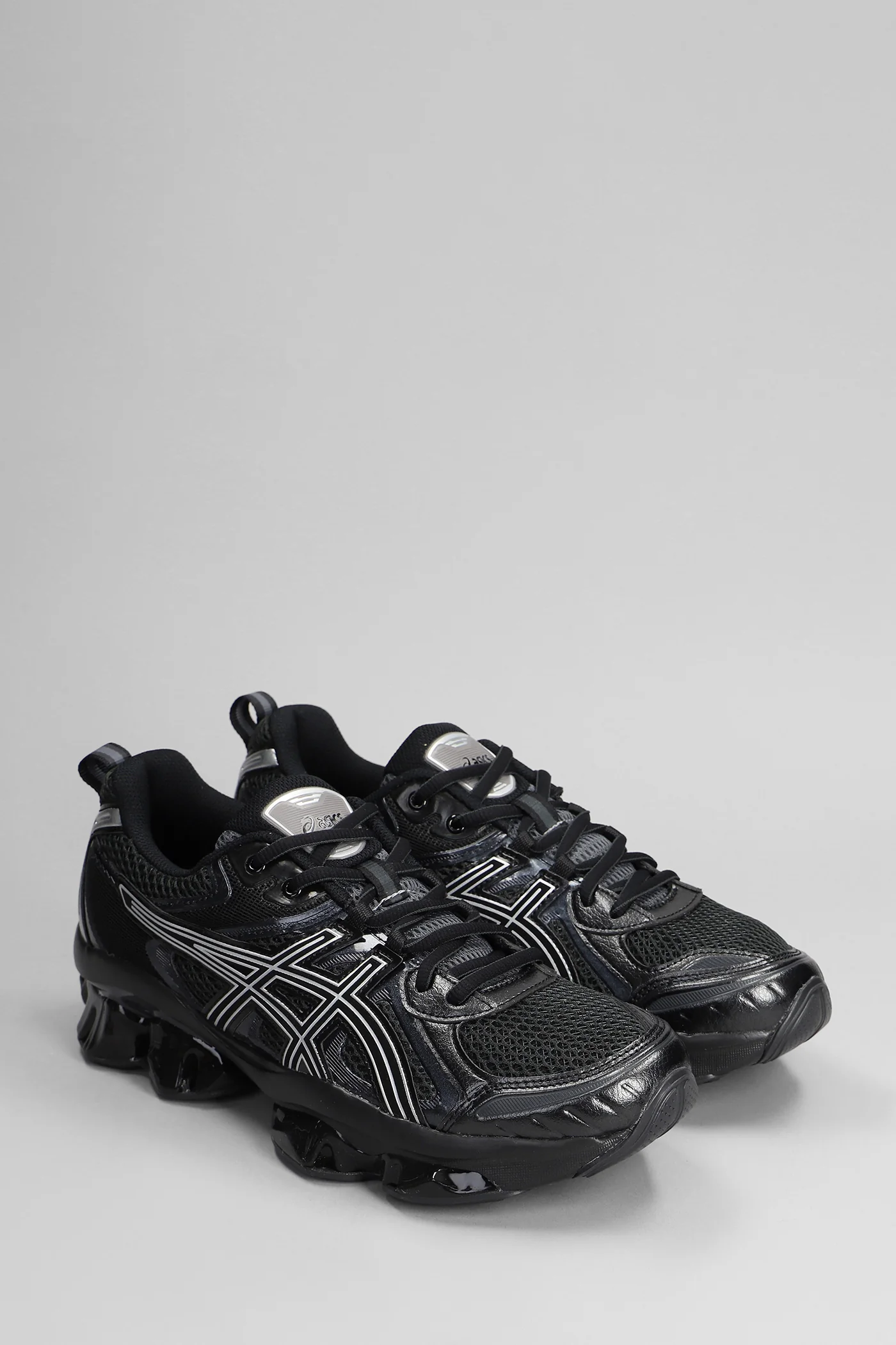 Gel-Quantum Kinetic Sneakers in black leather and fabric - Image 2