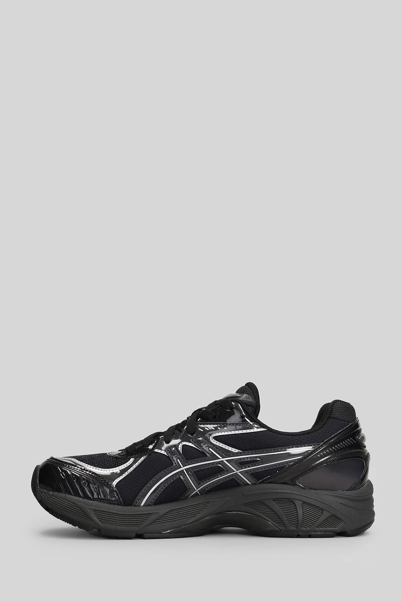 GT-2160 Sneakers in black leather and fabric - Image 3