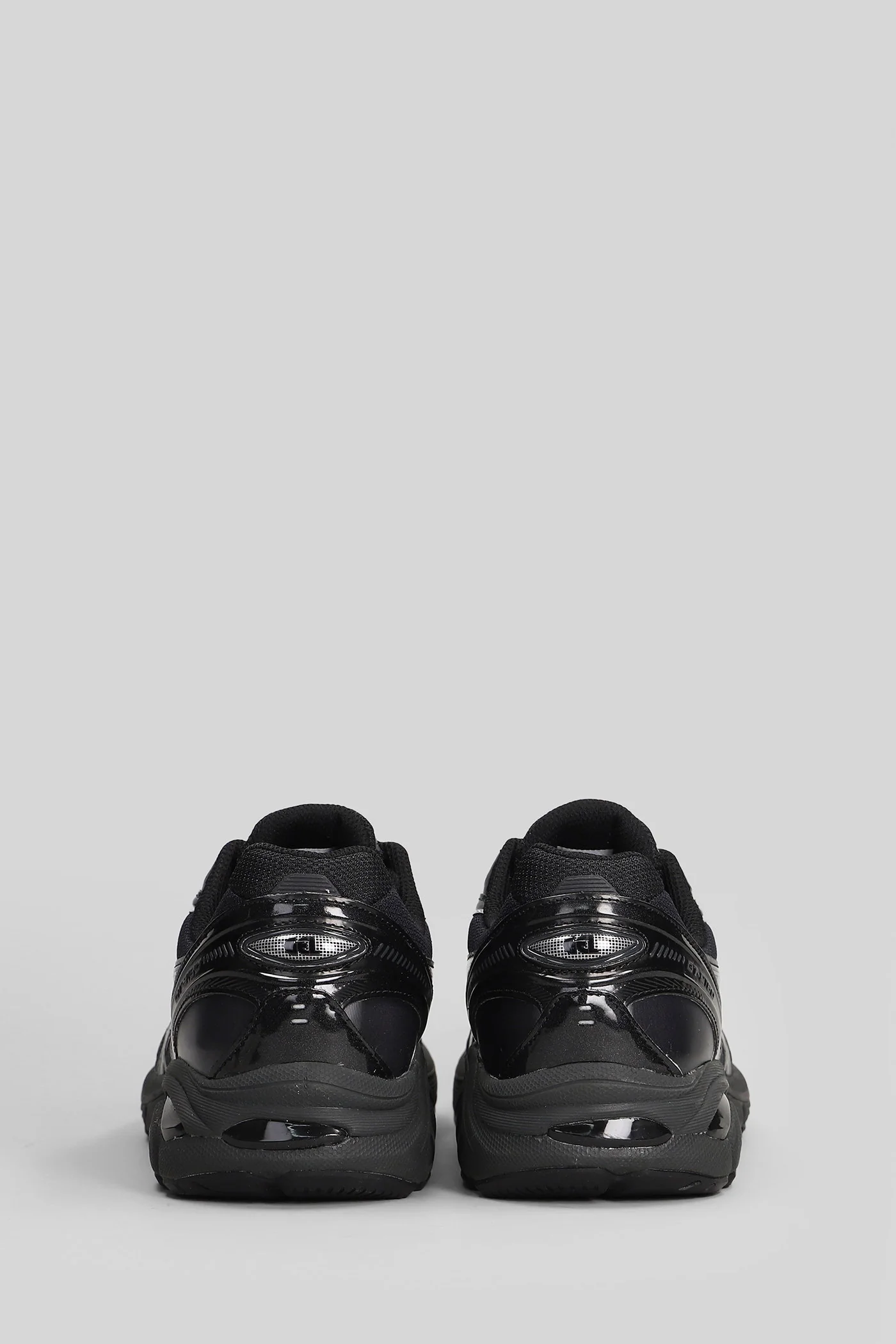 GT-2160 Sneakers in black leather and fabric - Image 4