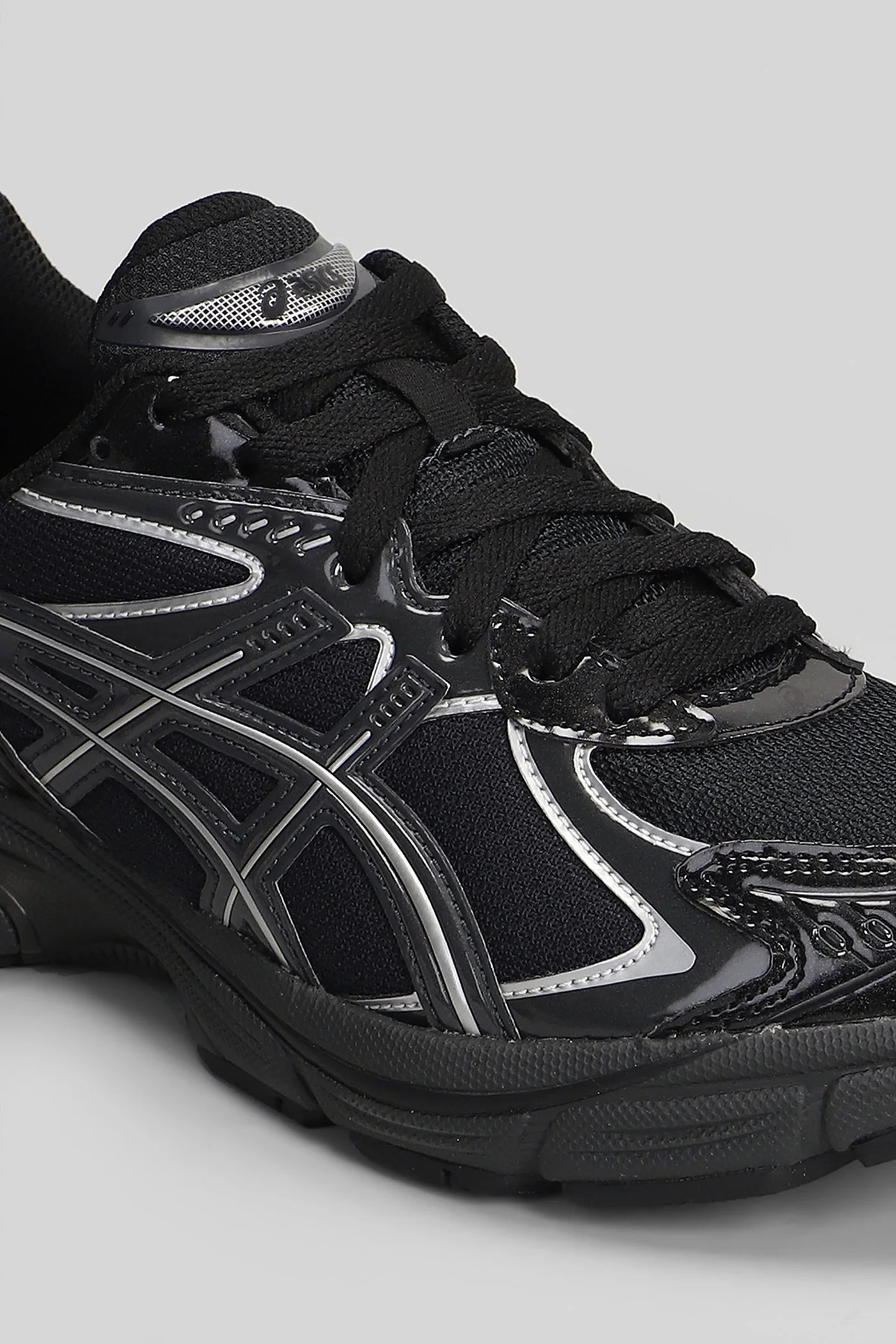 GT-2160 Sneakers in black leather and fabric - Image 5