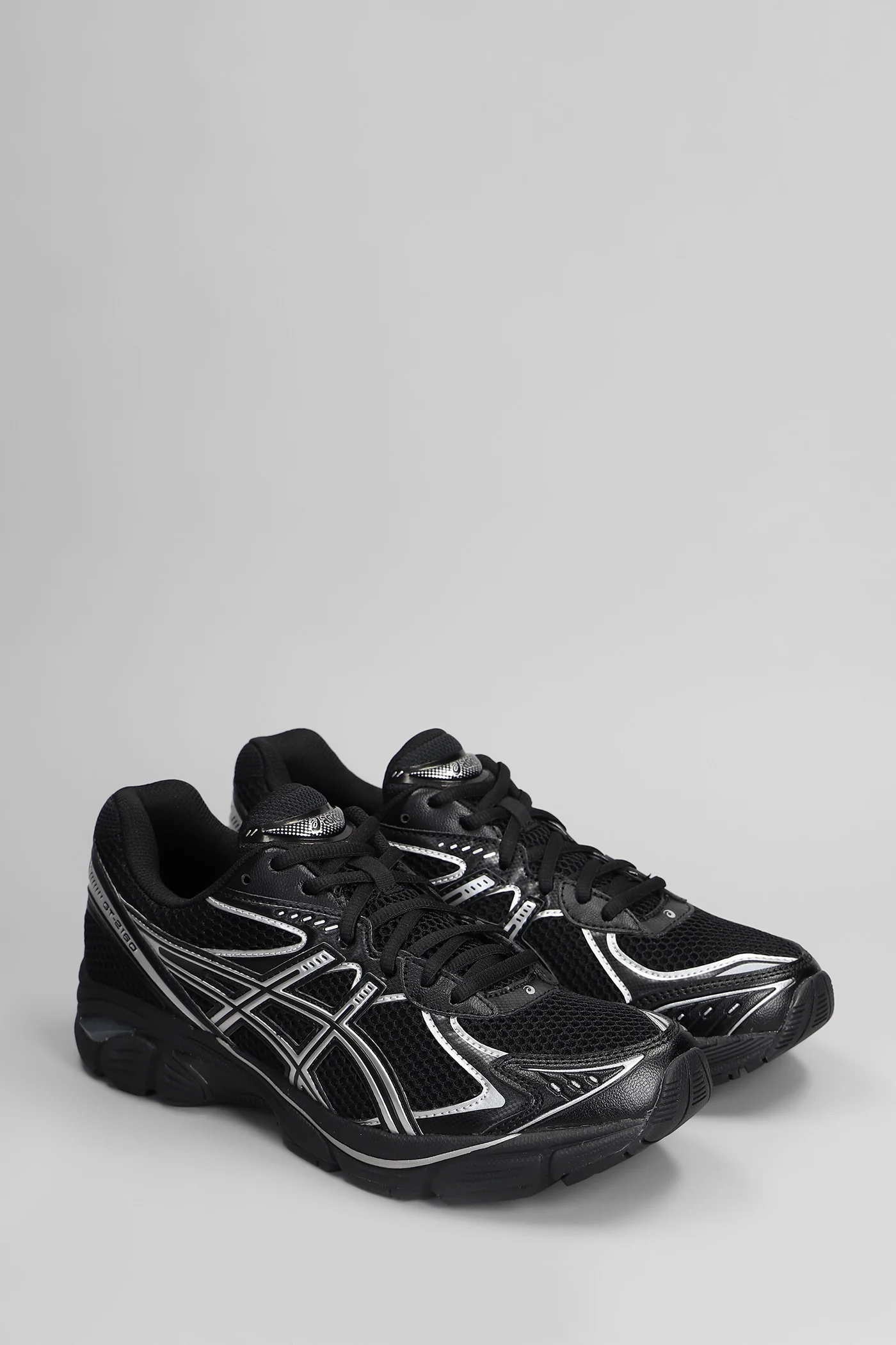 Gt-2160 Sneakers in black leather and fabric - Image 2