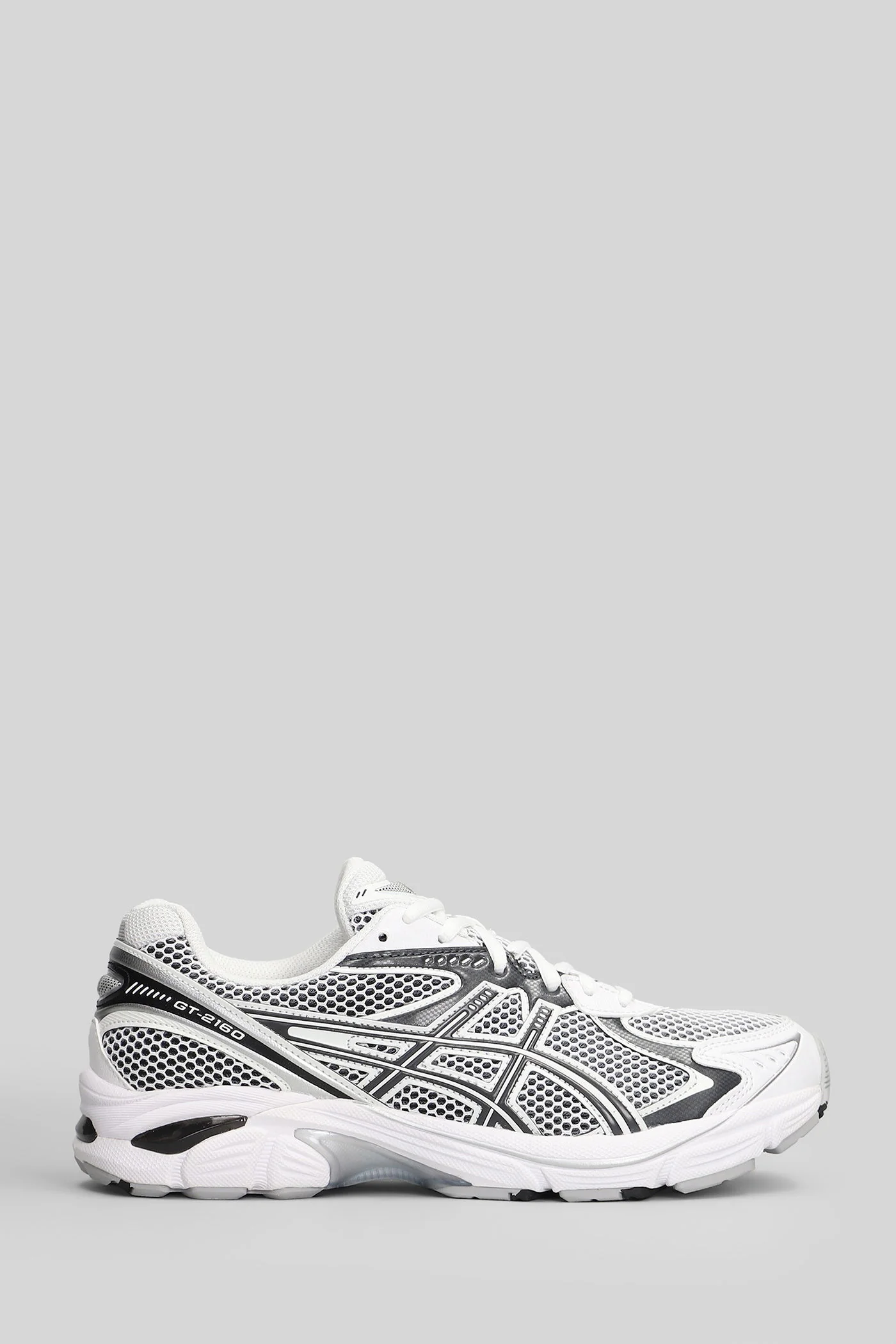 GT-2160 Sneakers in white leather and fabric - Image 6