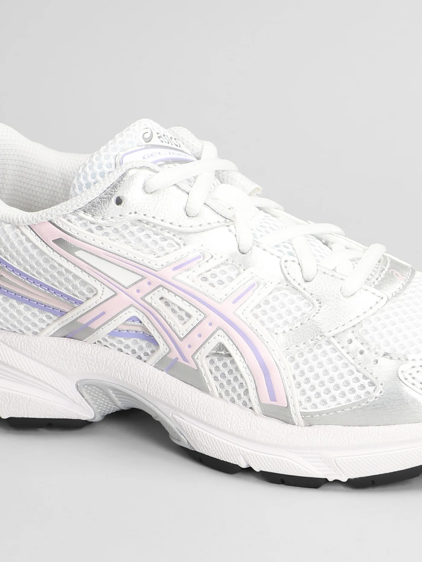 Gel-1130 Sneakers in white leather and fabric - Image 5