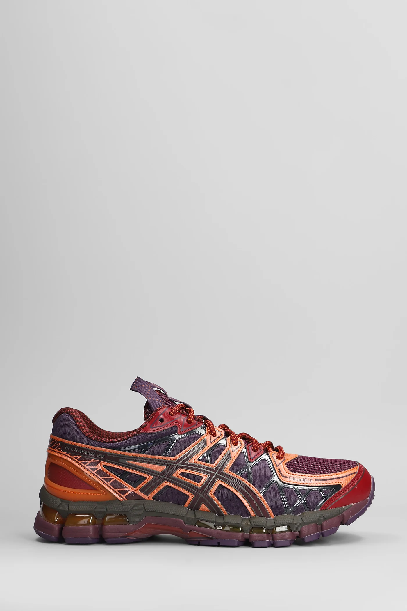 Ub10-S Gel-Kayano 20 Sneakers in Viola leather and fabric