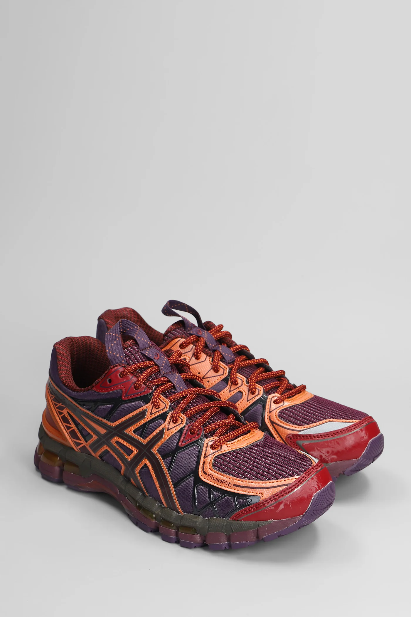 Ub10-S Gel-Kayano 20 Sneakers in Viola leather and fabric - Image 2