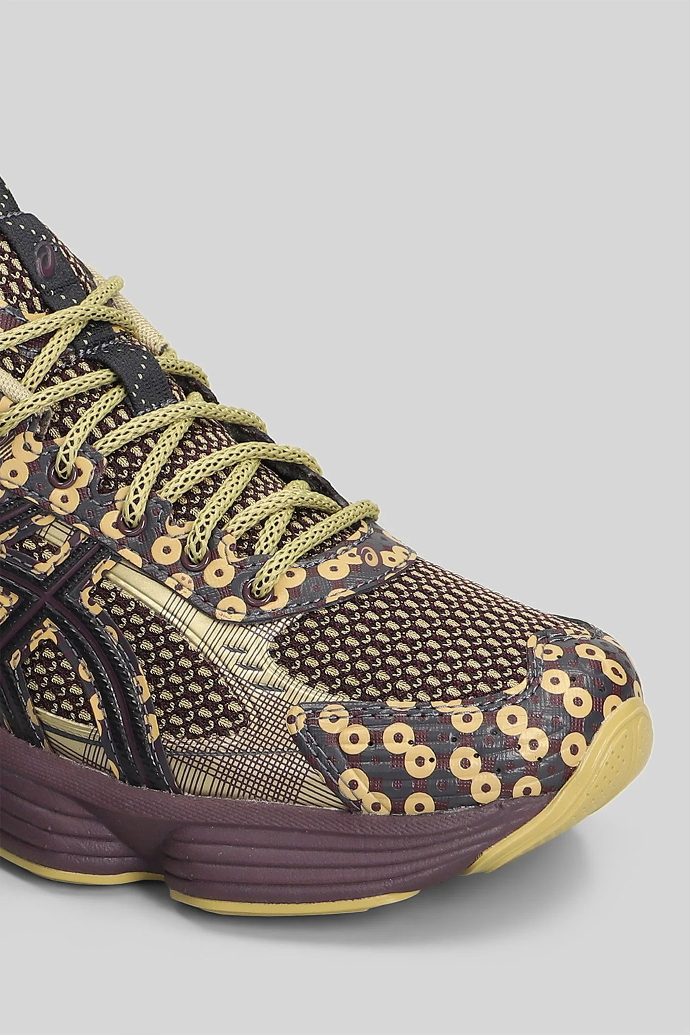 Us7-S Gel-Kinetic Sneakers in Viola leather and fabric - Image 5