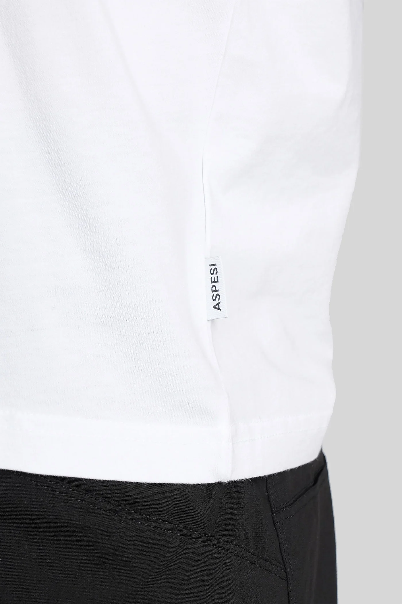 3107 T-Shirt in white cotton - Image 5