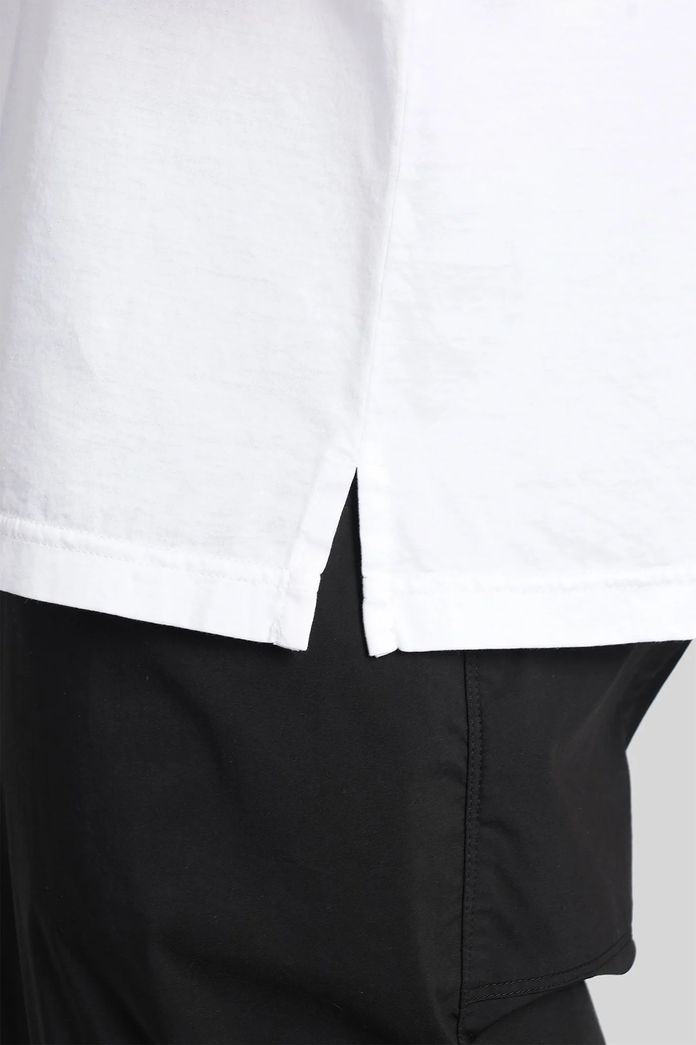 Ay15 Polo in white cotton - Image 5