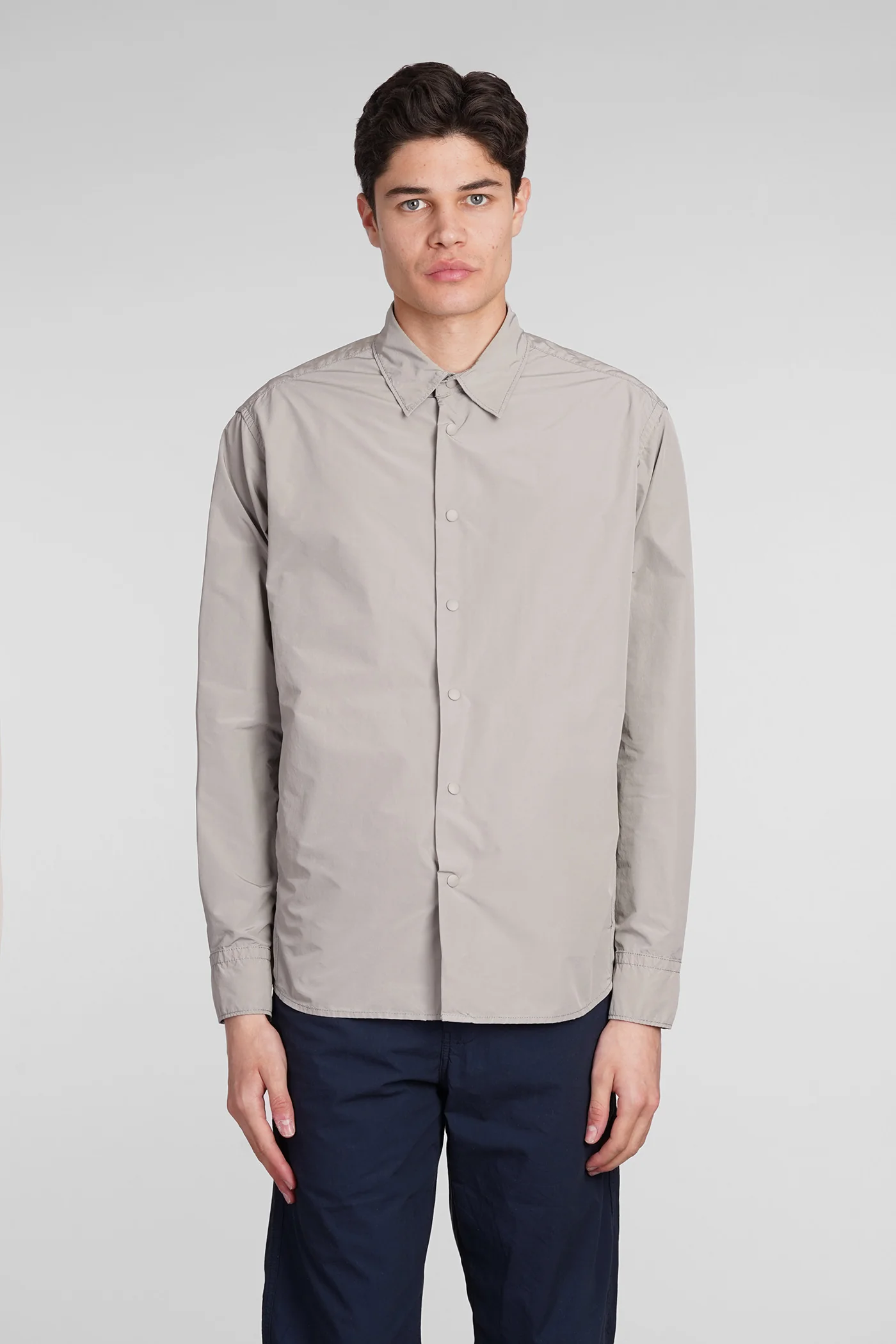 Camicia Cassel Shirt in grey polyester