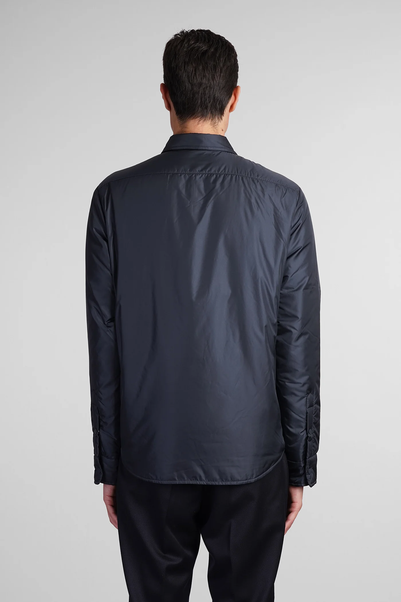Camicia Re-Shirt Casual jacket in blue polyamide - Image 3