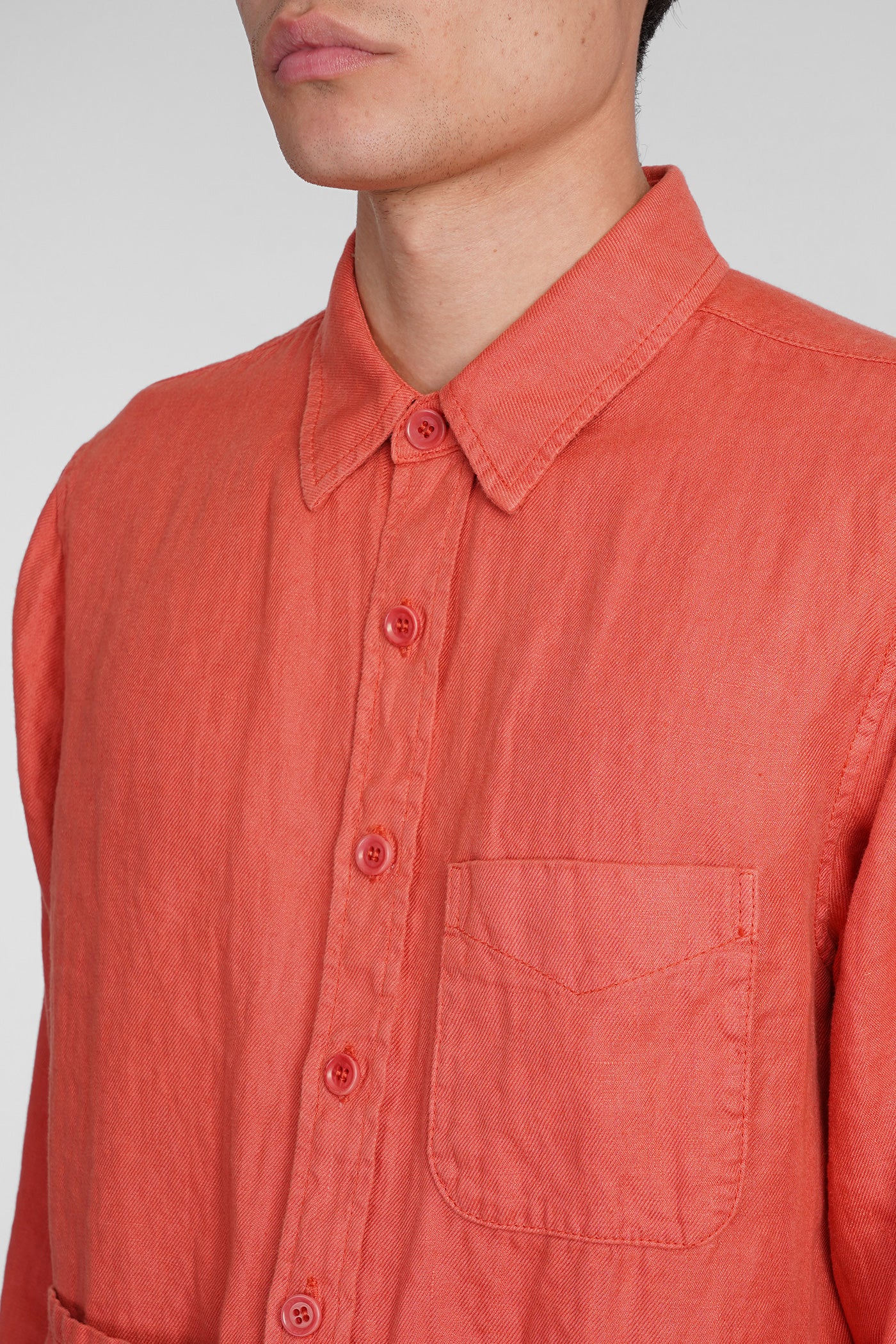 Camicia UT Shirt in orange Chanvre - Image 5