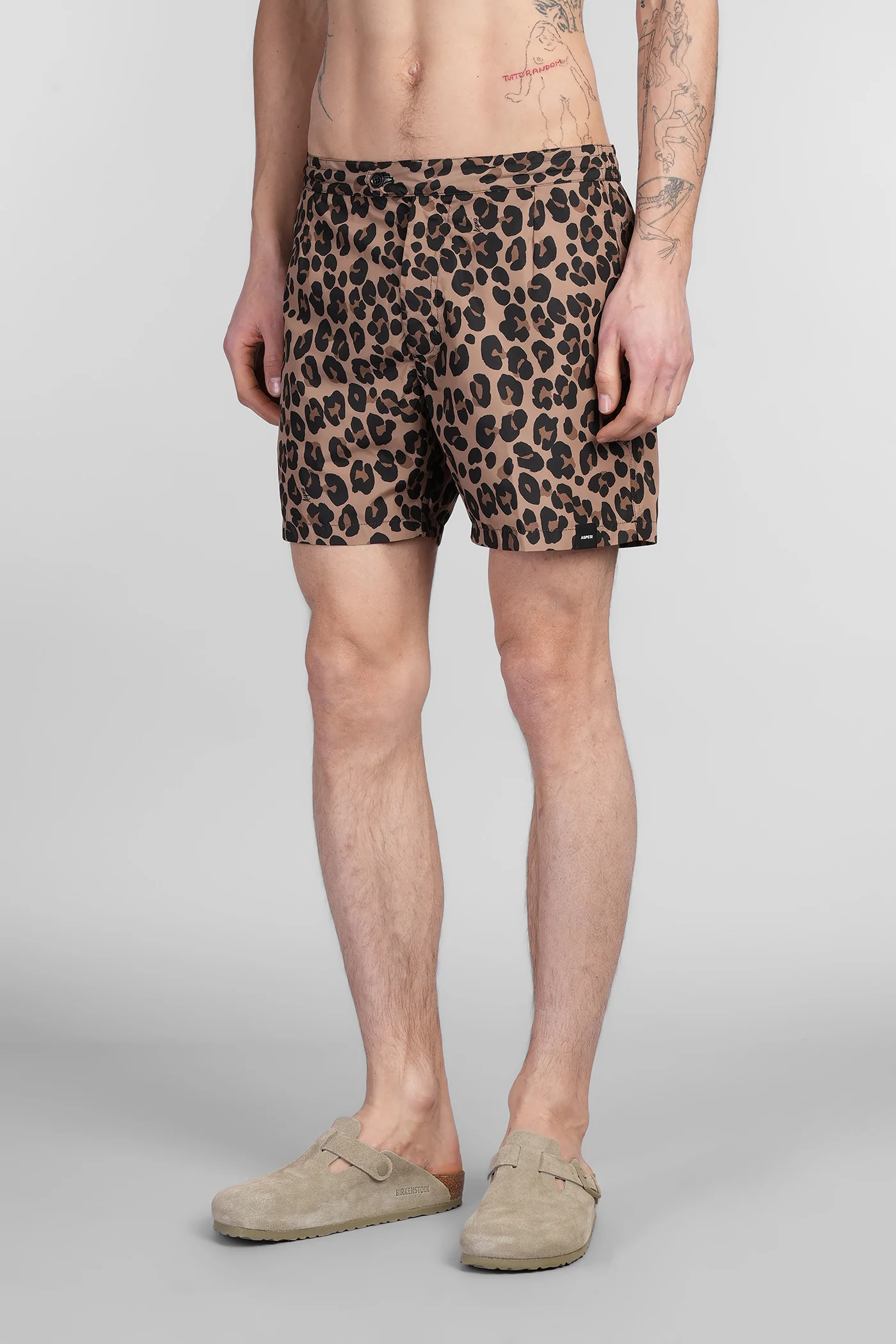 Caprese II Beachwear in Animalier polyester - Image 4