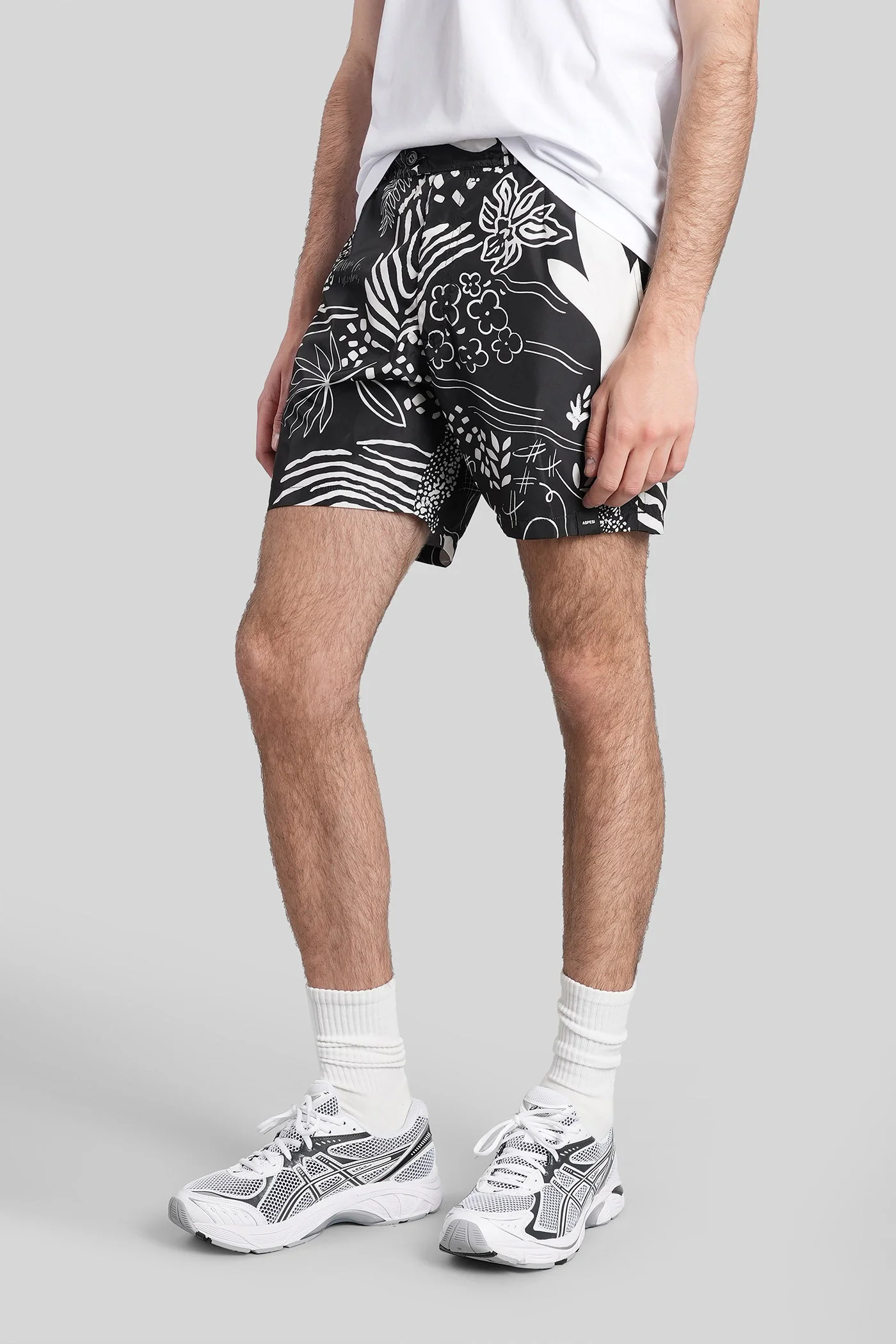 Caprese II Beachwear in black polyester - Image 4