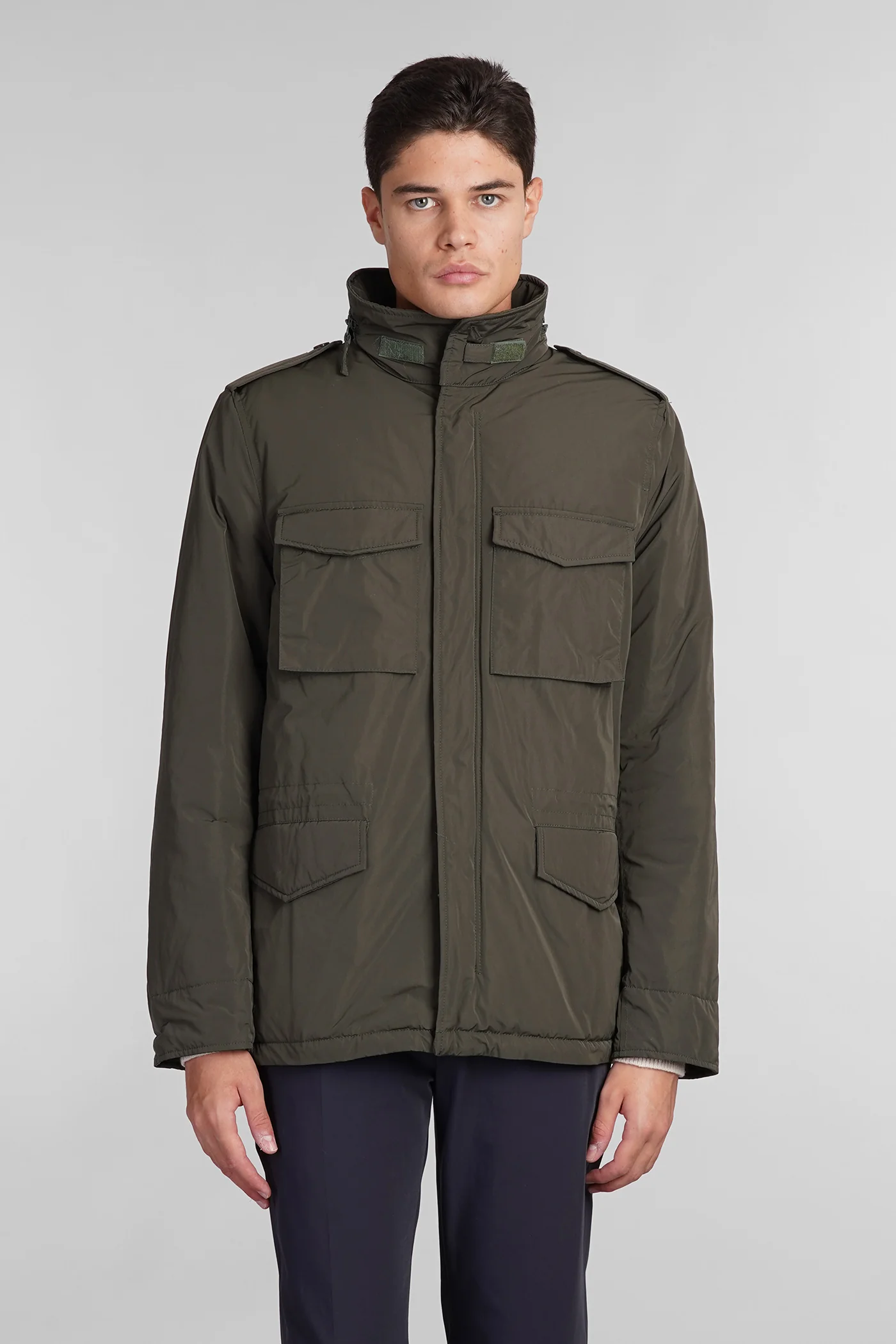 Giub minfield vento Casual jacket in green polyester
