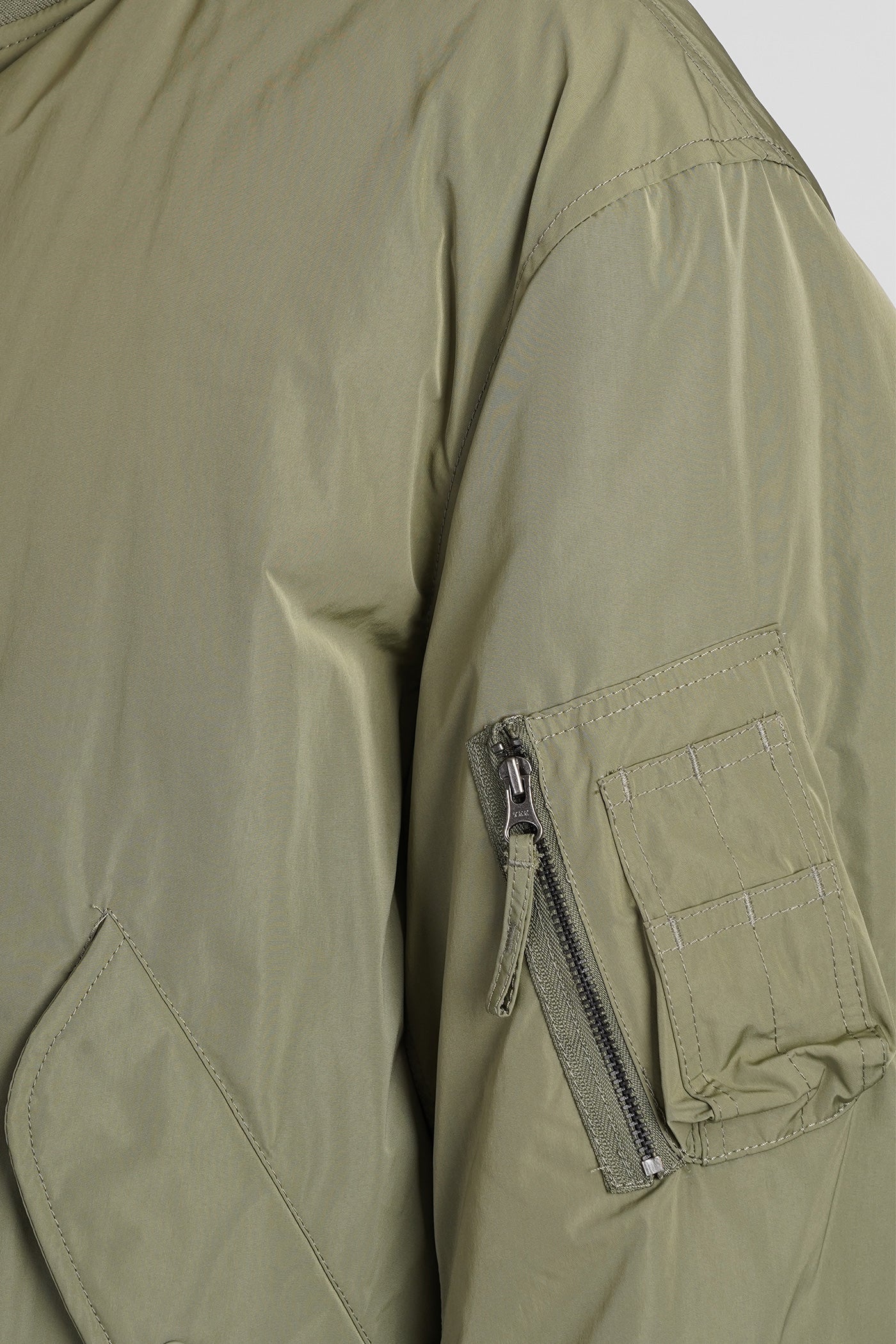 Gunner II Bomber Jacket in green polyester - Image 5