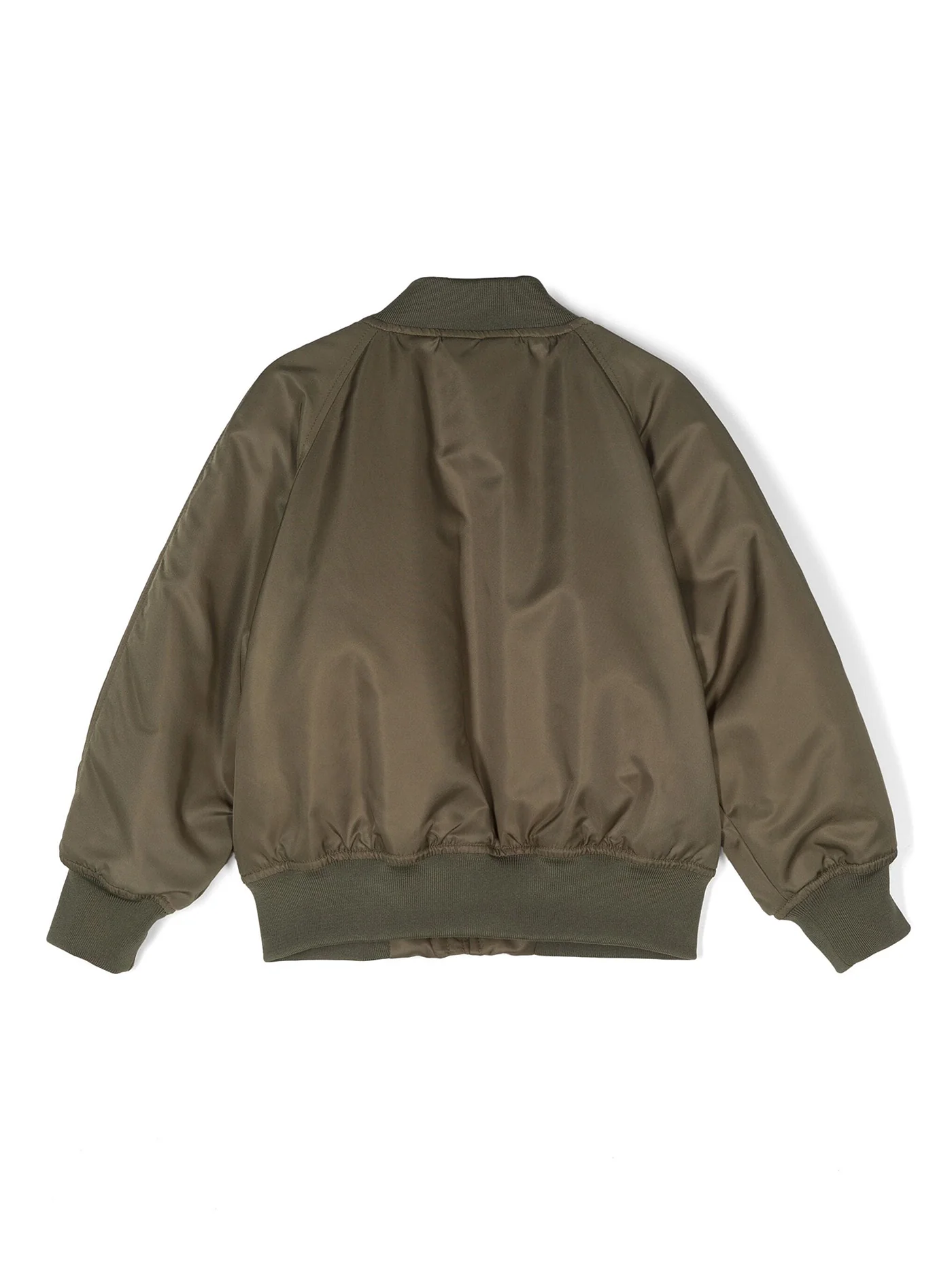 Bomber Jacket in green polyamide - Image 2