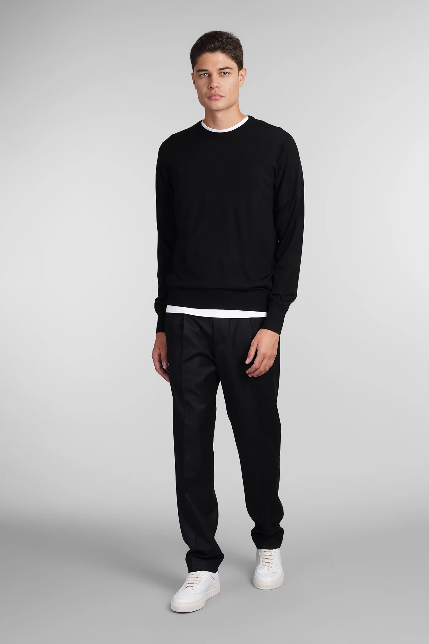 M195 Knitwear in black wool - Image 2