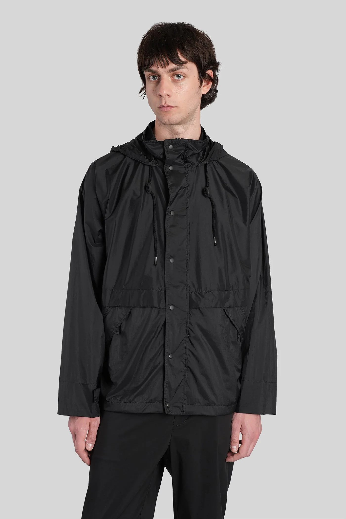 Setter Casual jacket in black polyamide