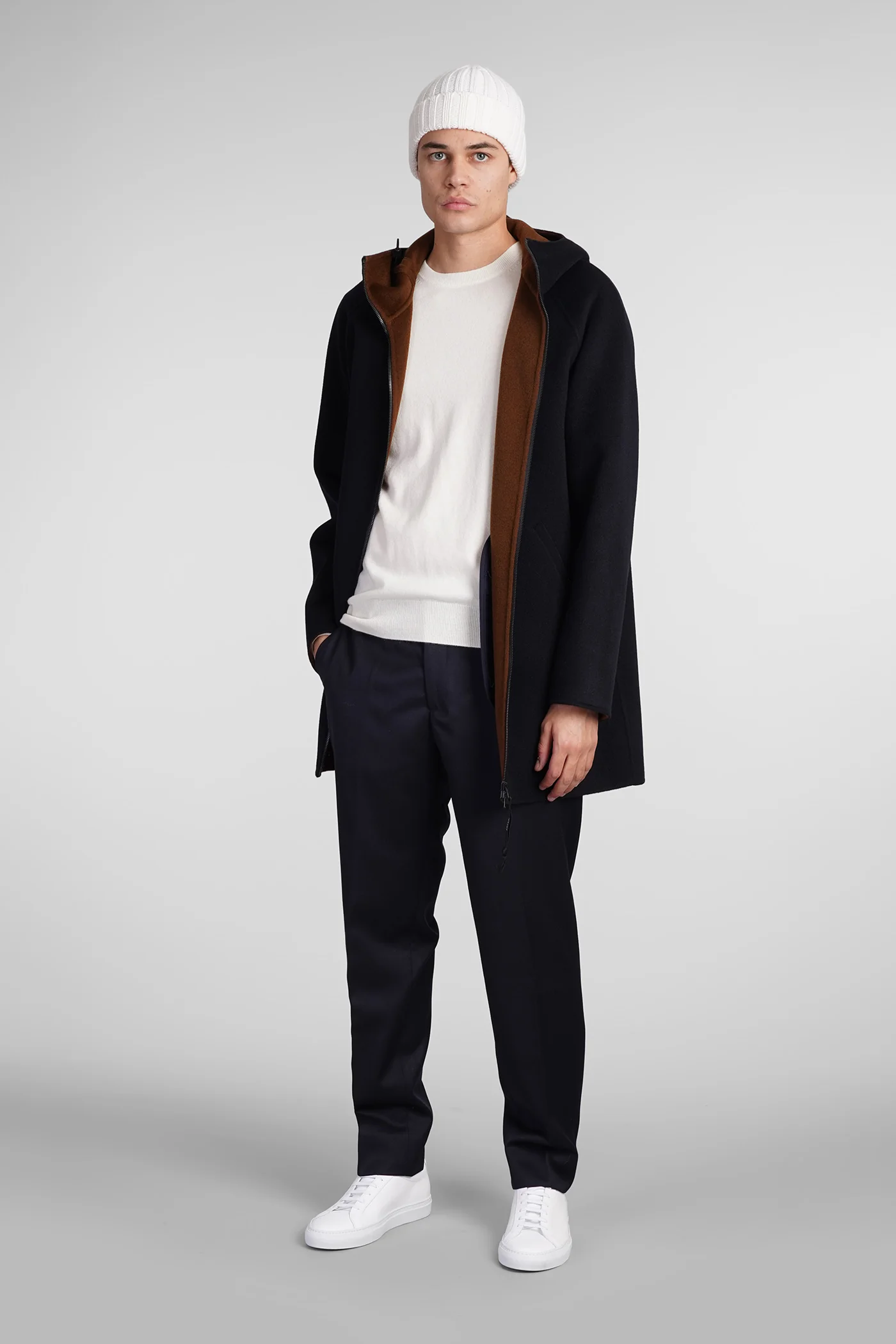 Super doppel Coat in blue wool - Image 2