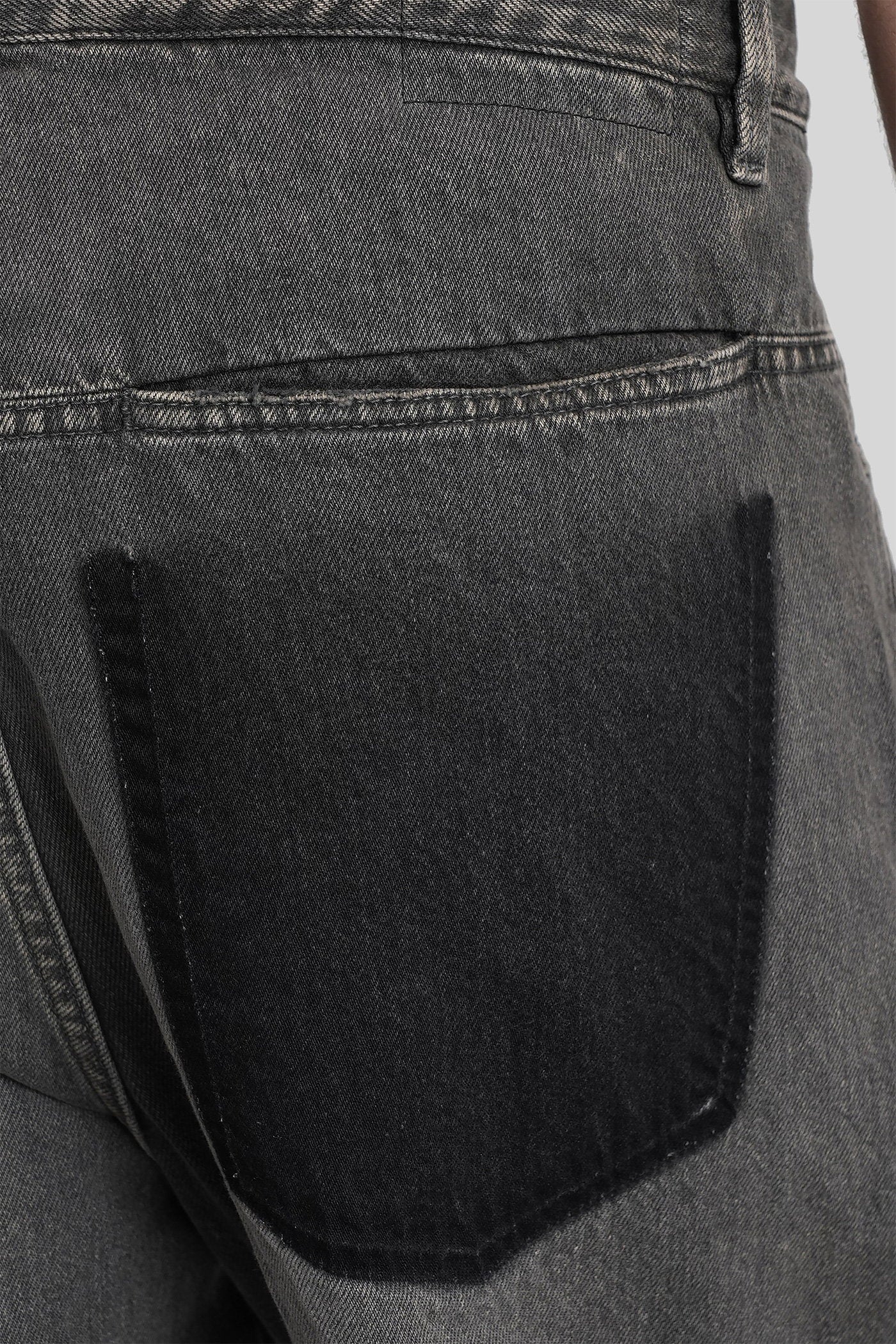 Jeans in black cotton - Image 5