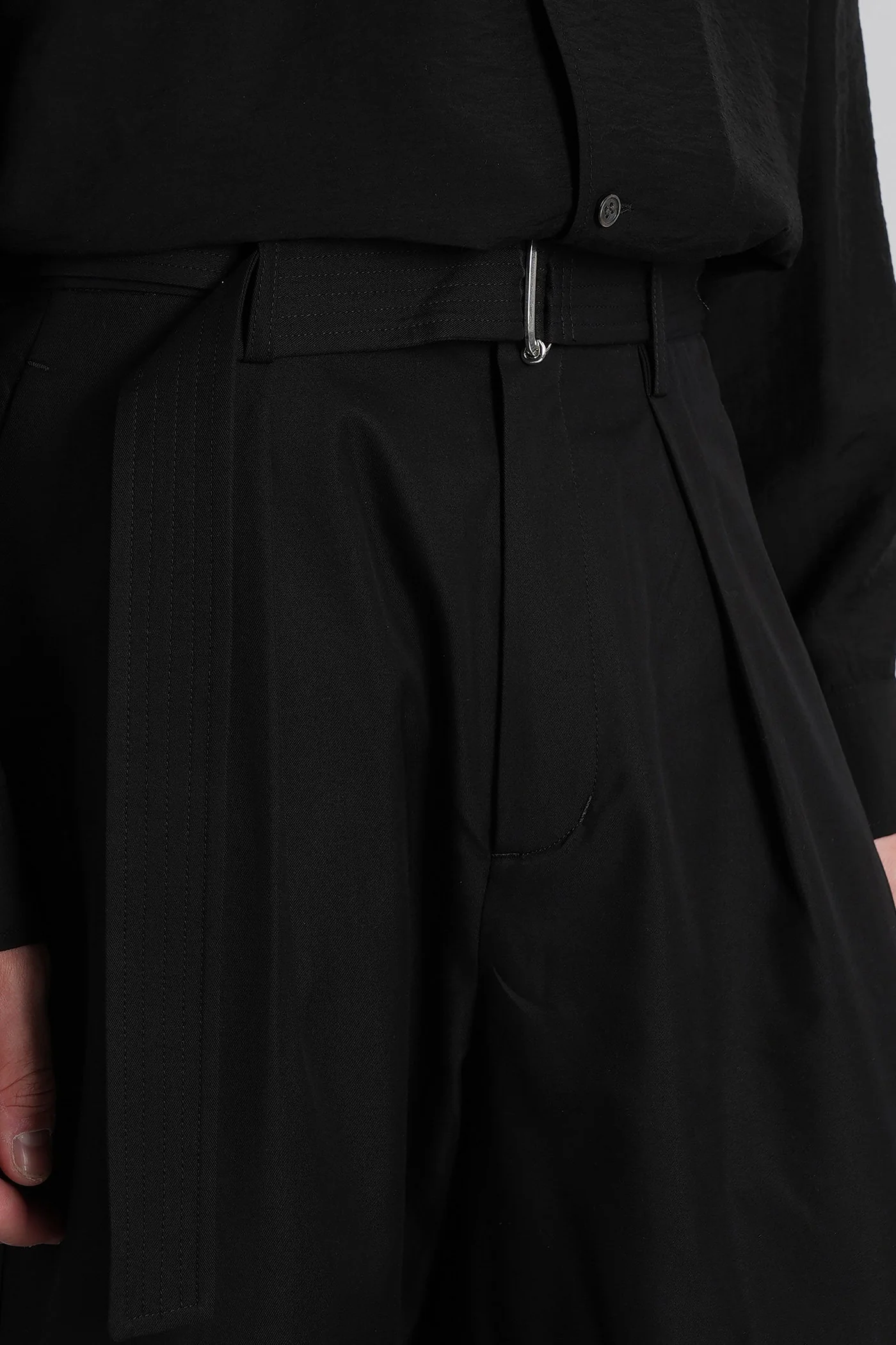 Pants in black cotton - Image 5