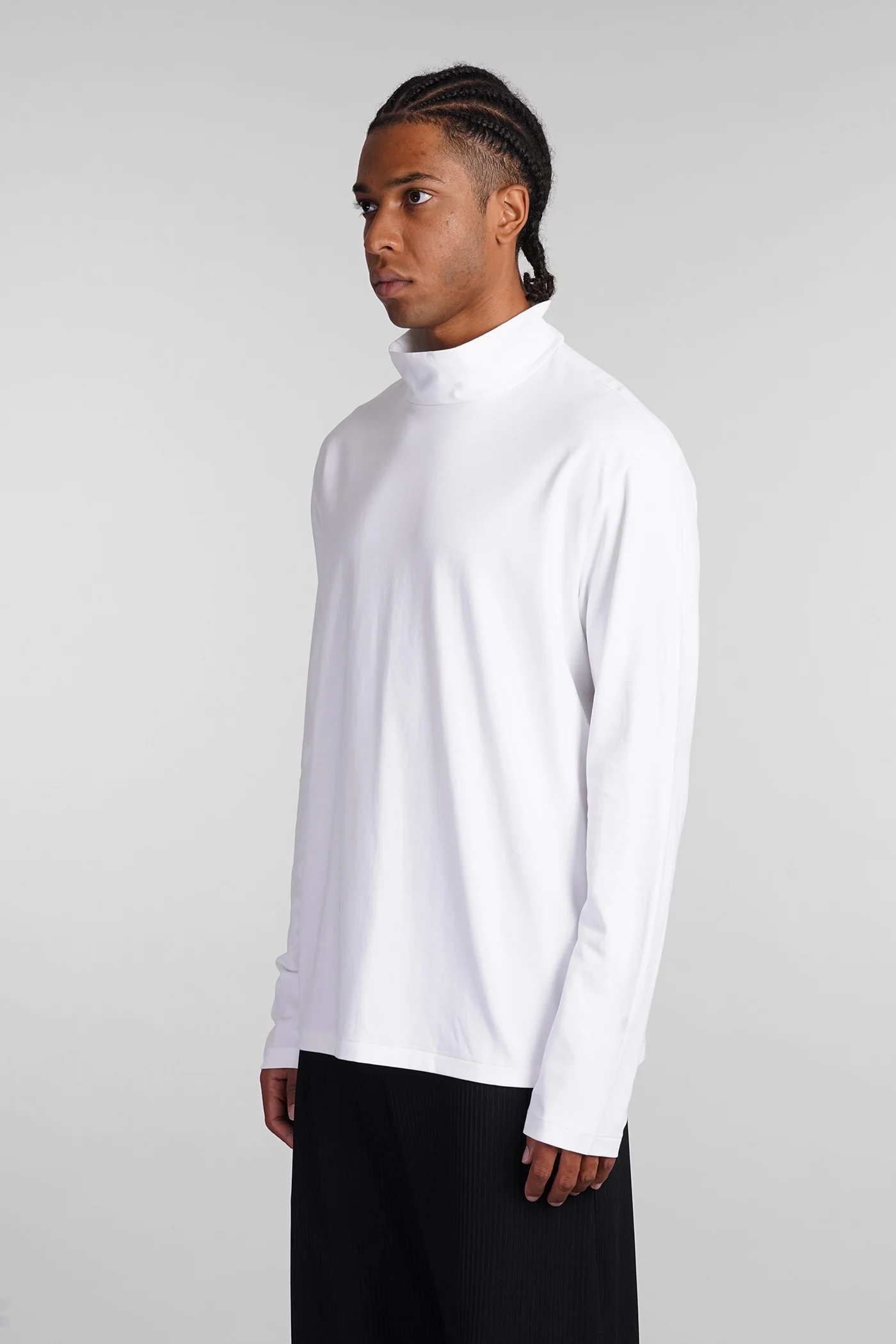 T-Shirt in white cotton - Image 4