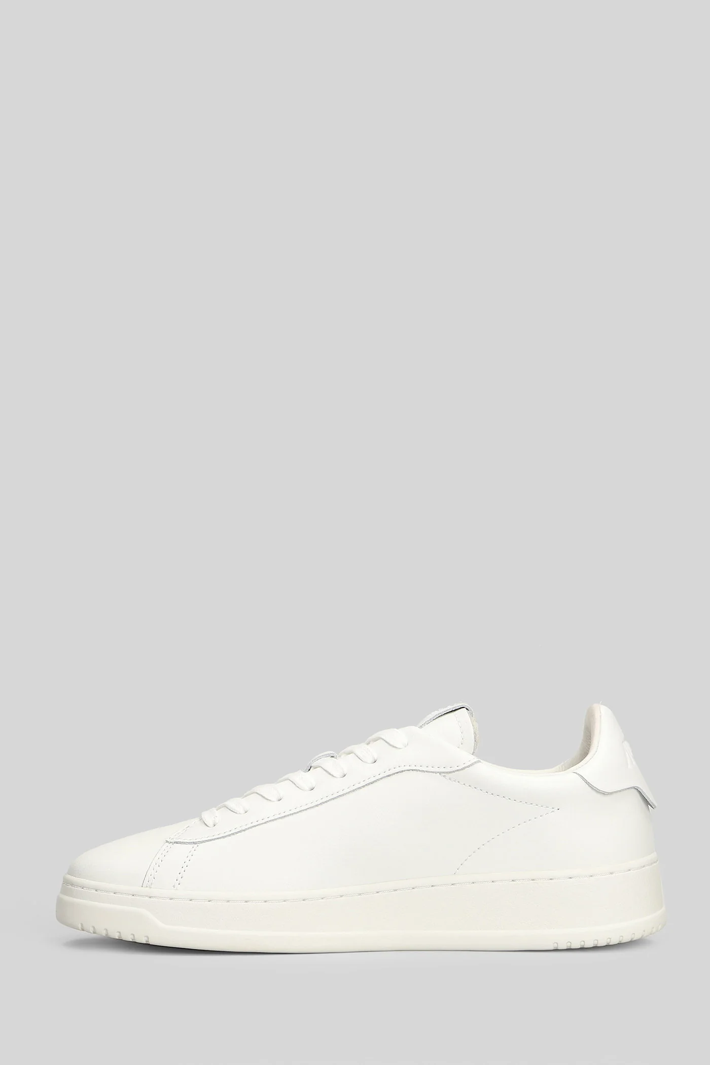 Dallas Low Sneakers in white leather - Image 3