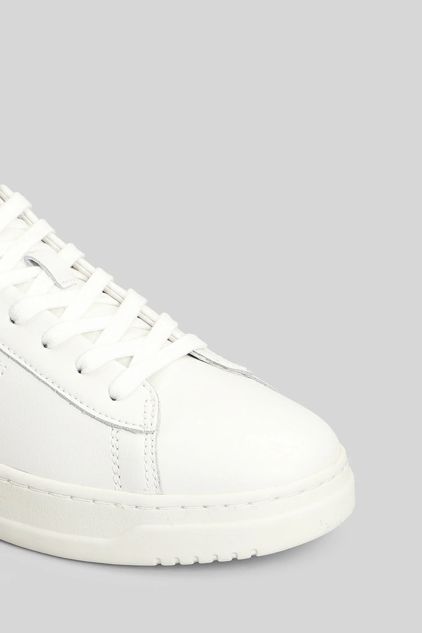 Dallas Low Sneakers in white leather - Image 5