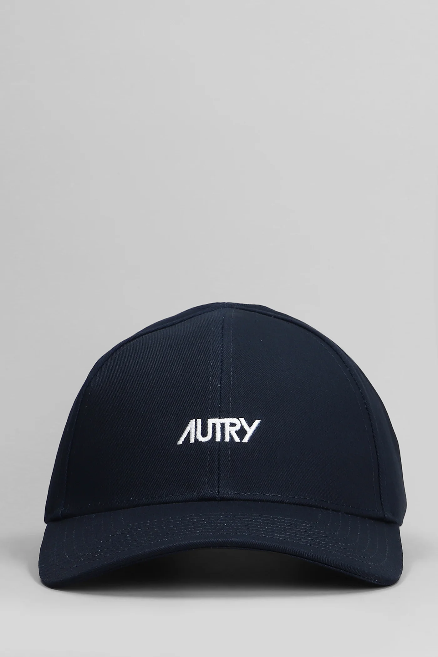 Hats in blue cotton